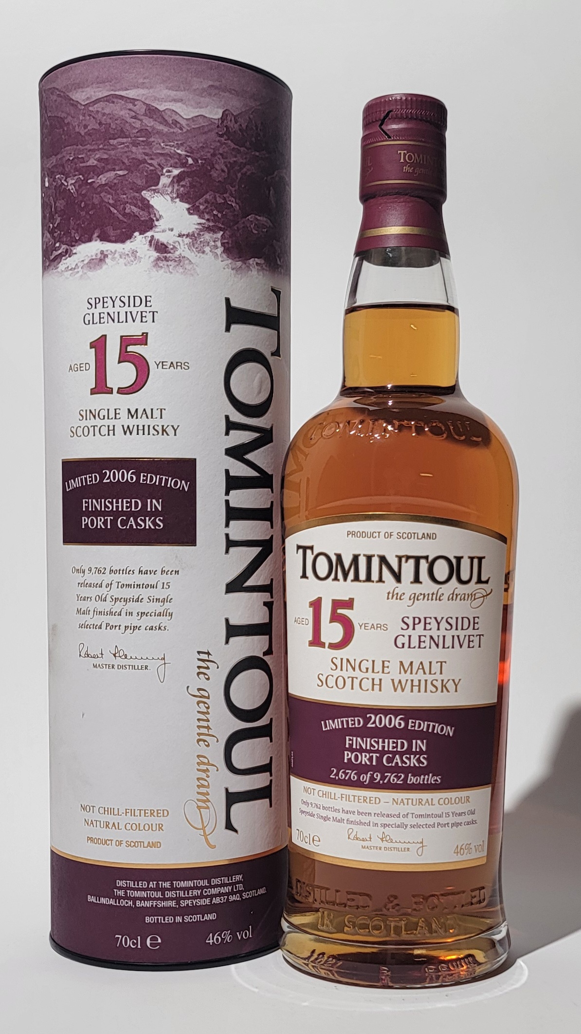 Tomintoul 15 Years Old - 2006 Limited Edition Port Casks