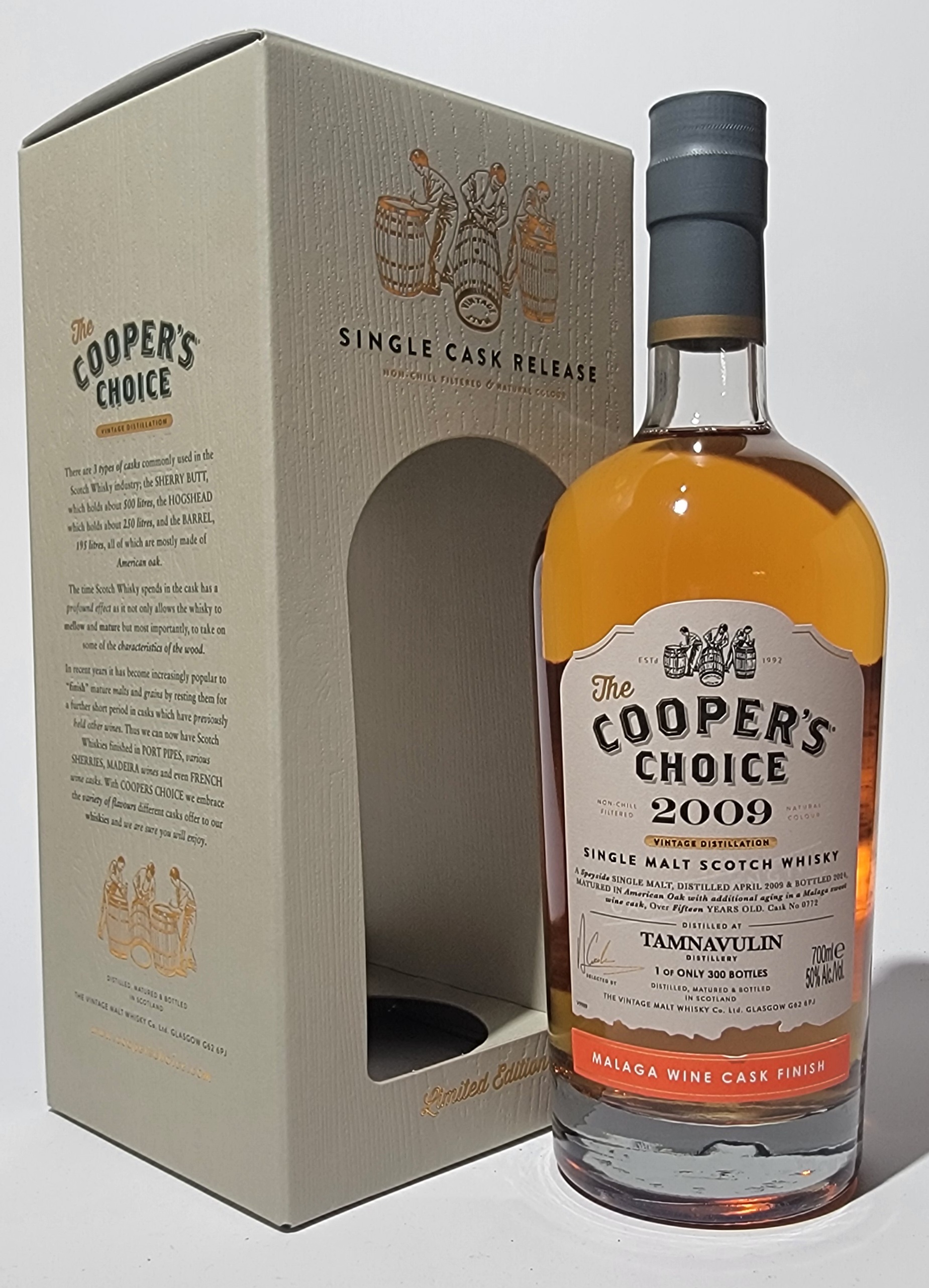 The Cooper's Choice Tamnavulin 2009 15 Years Old