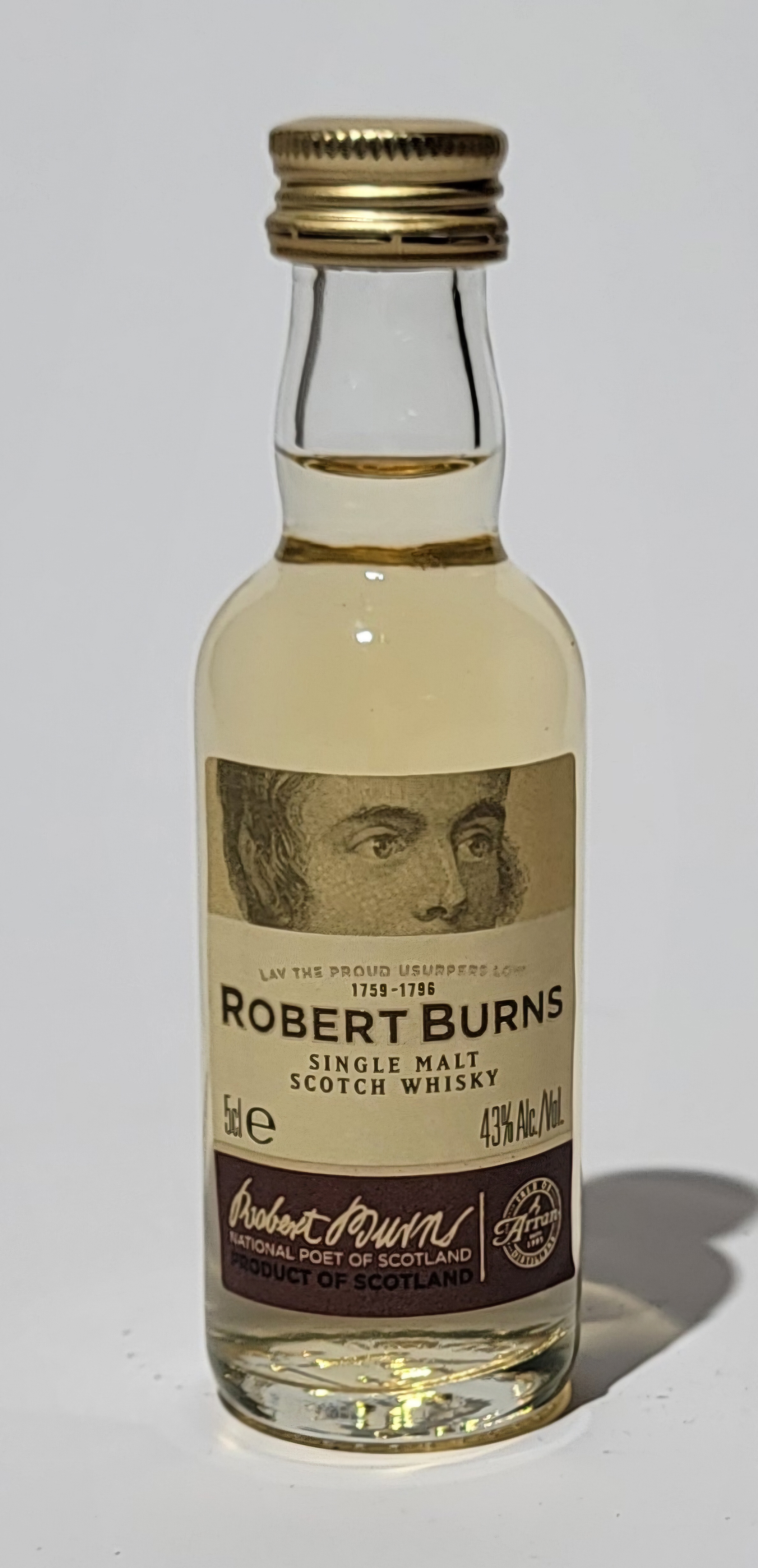 Arran Robert Burns Single Malt - Mini