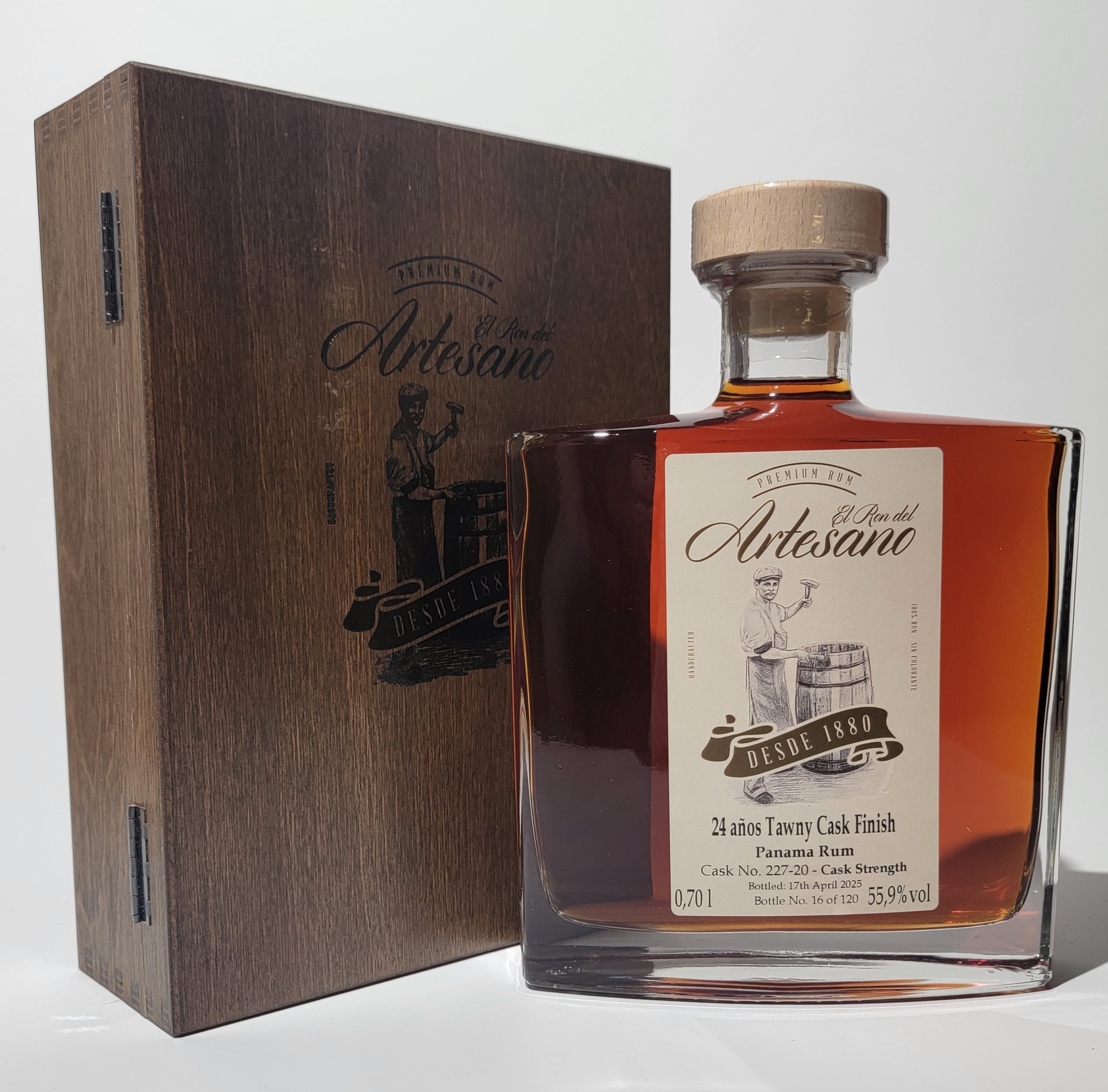 El Ron del Artesano 24 Years Old - Tawny Port Cask Finish Cask Strength