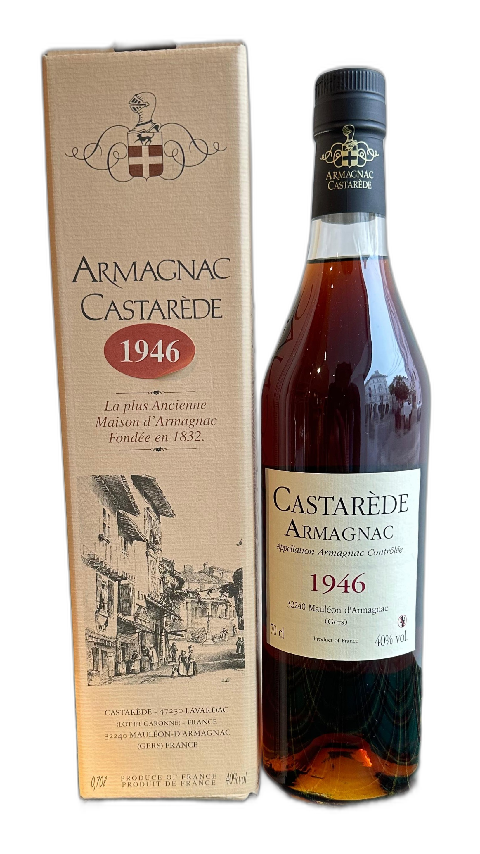 Armagnac Castarede 1946