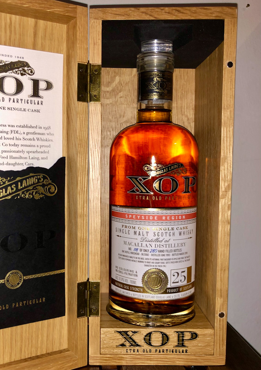 Douglas Laing's 'Xtra Old Particular' Macallan 1993 25 Years Old
