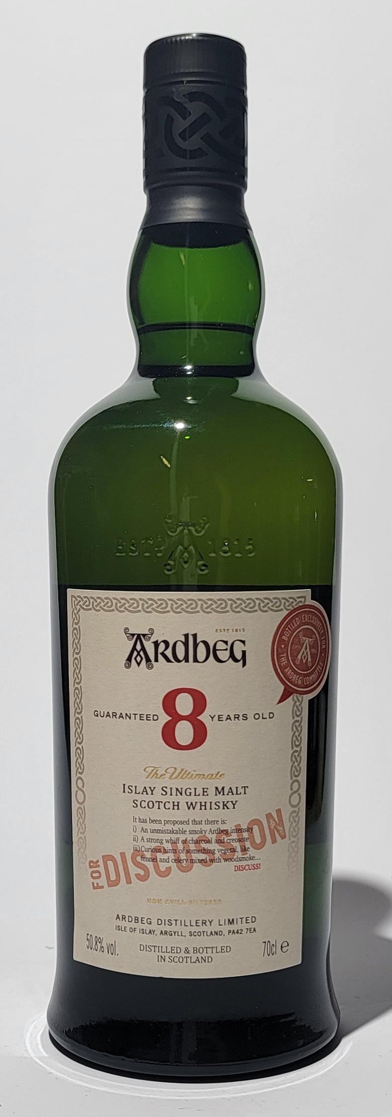 Ardbeg 'For Discussion' Committee Release 8 Years Old