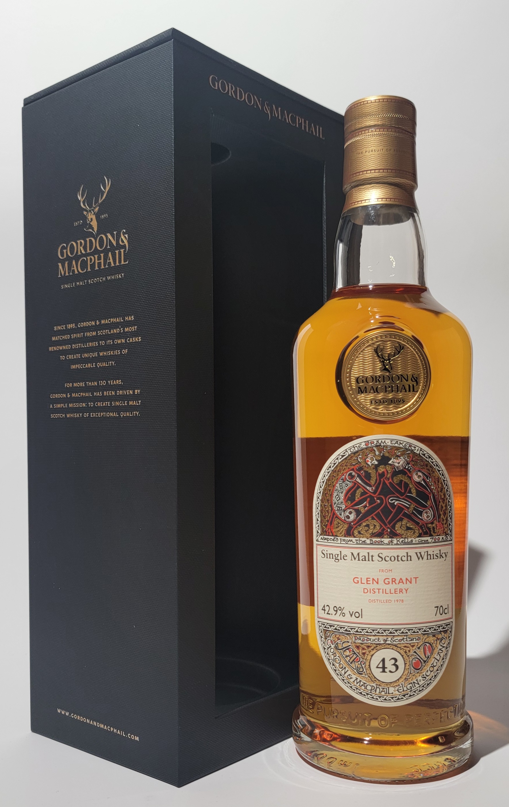 Gordon & MacPhail 'Dram Takers' Glen Grant 1978 43 Years Old