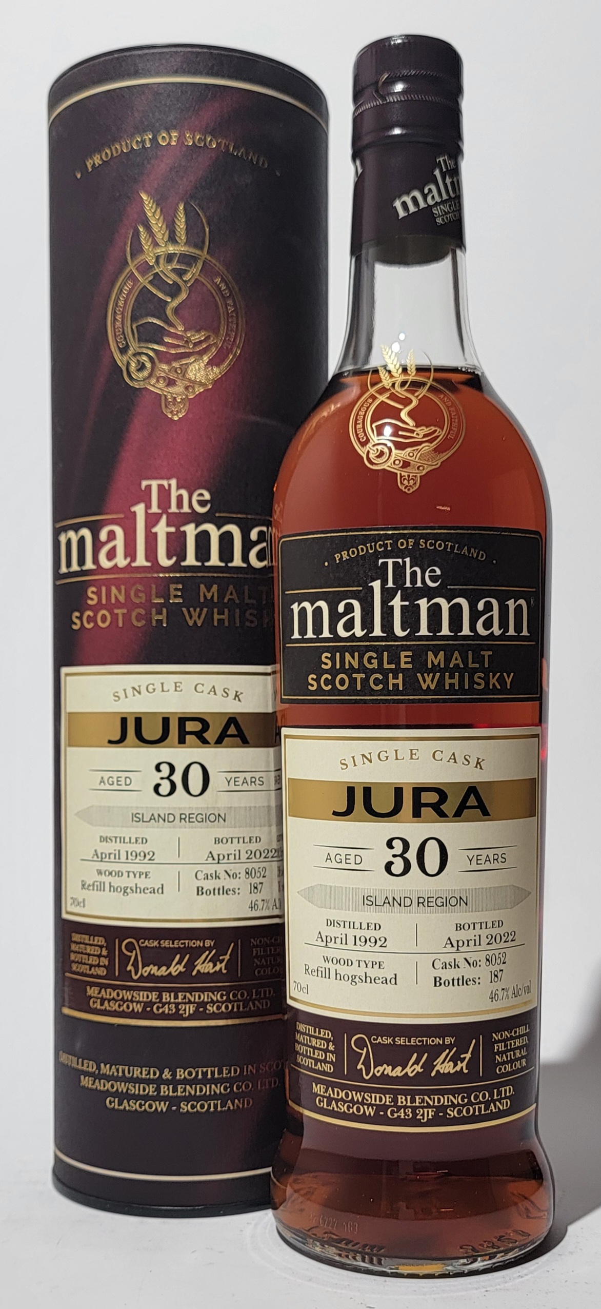 The Maltman Jura 1992 30 Years Old