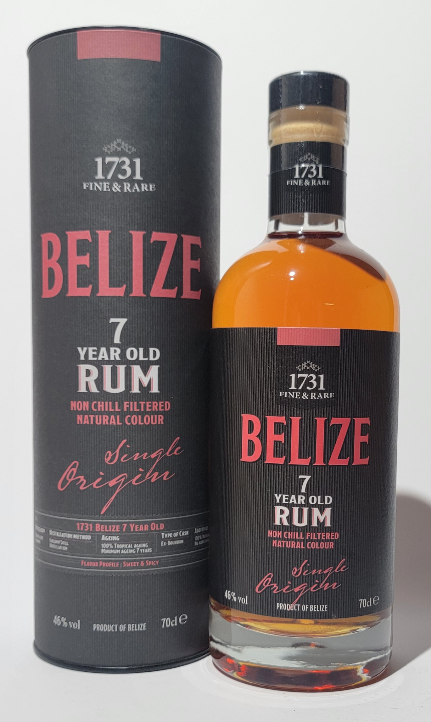 1731 Fine & Rare Belize 7 Years Old