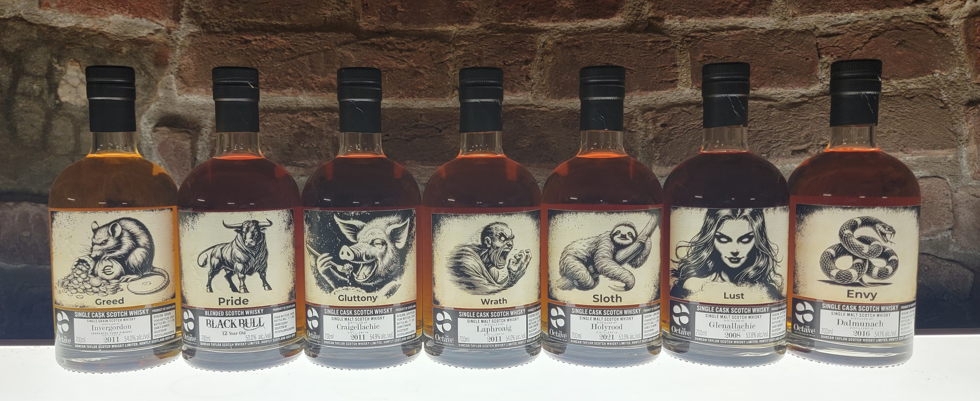 Duncan Taylor 'The Seven Deadly Sins' Set