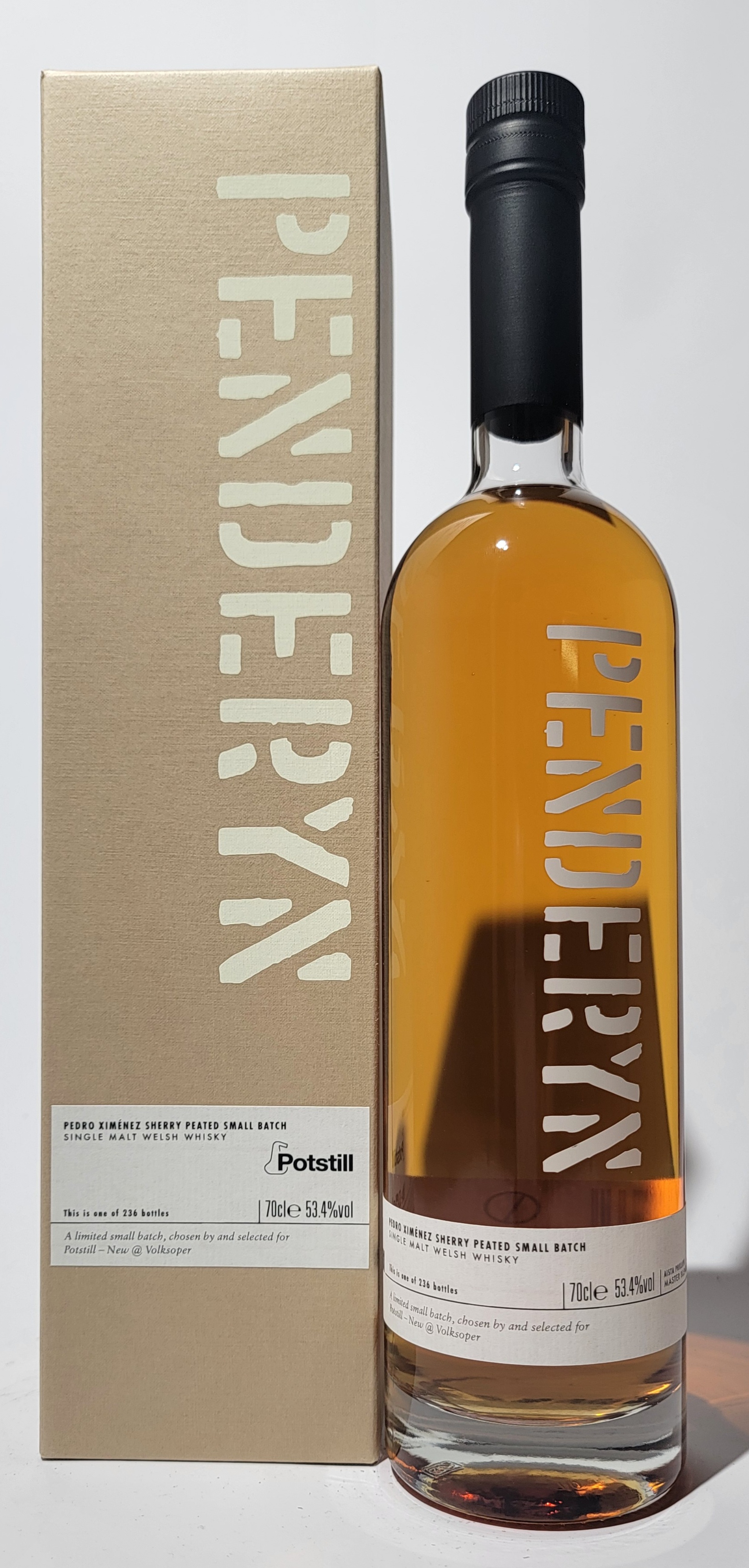 Penderyn Single Cask Peated&PX Potstill@Volksoper Editon