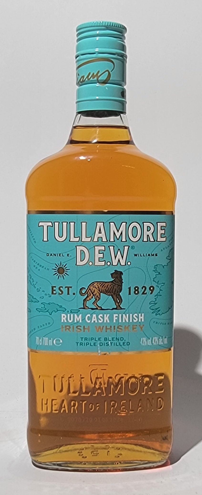 Tullamore Dew XO Caribbean Rum Cask Finish Irish Whiskey