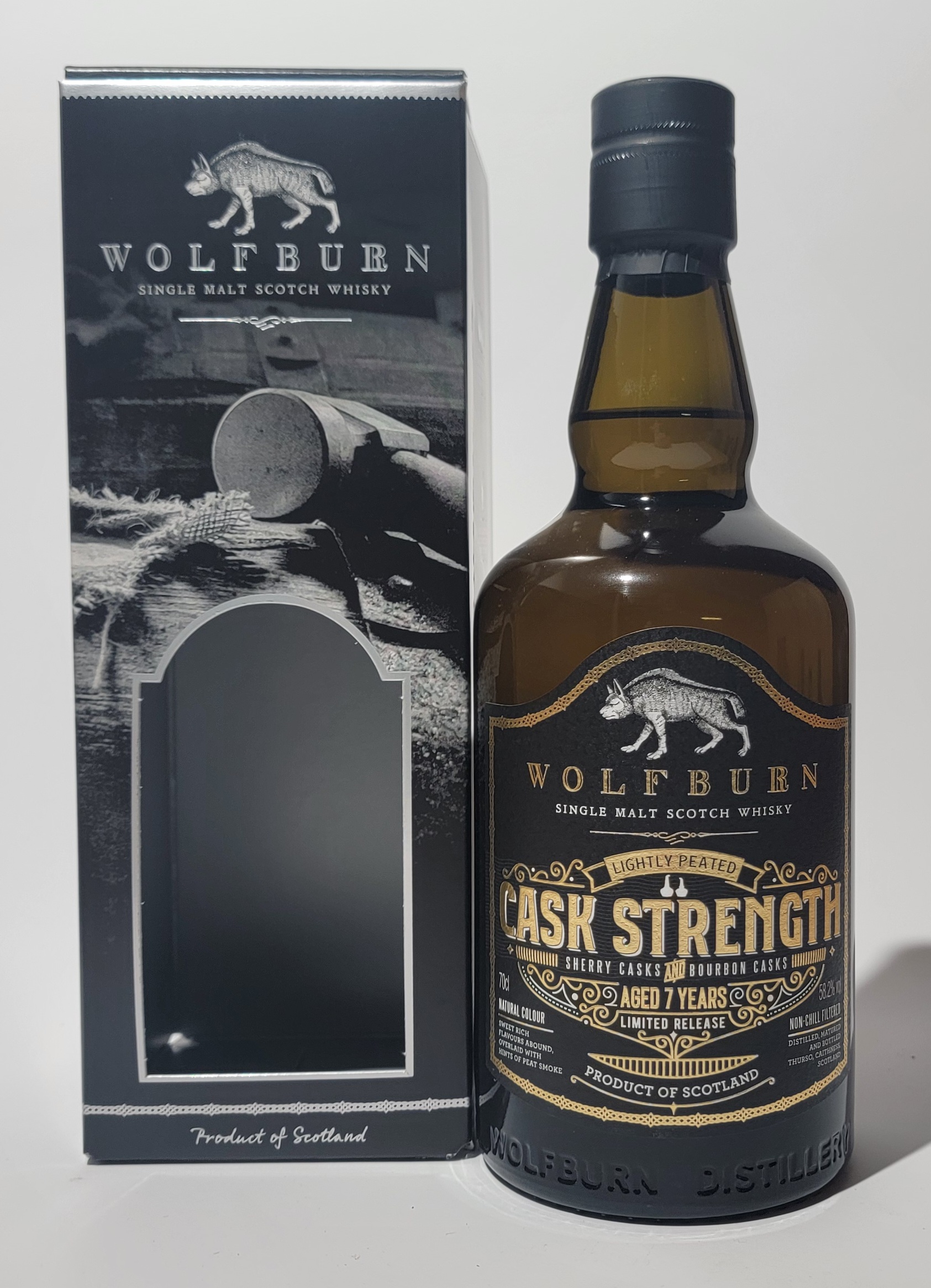 Wolfburn Cask Strength 7 Years Old