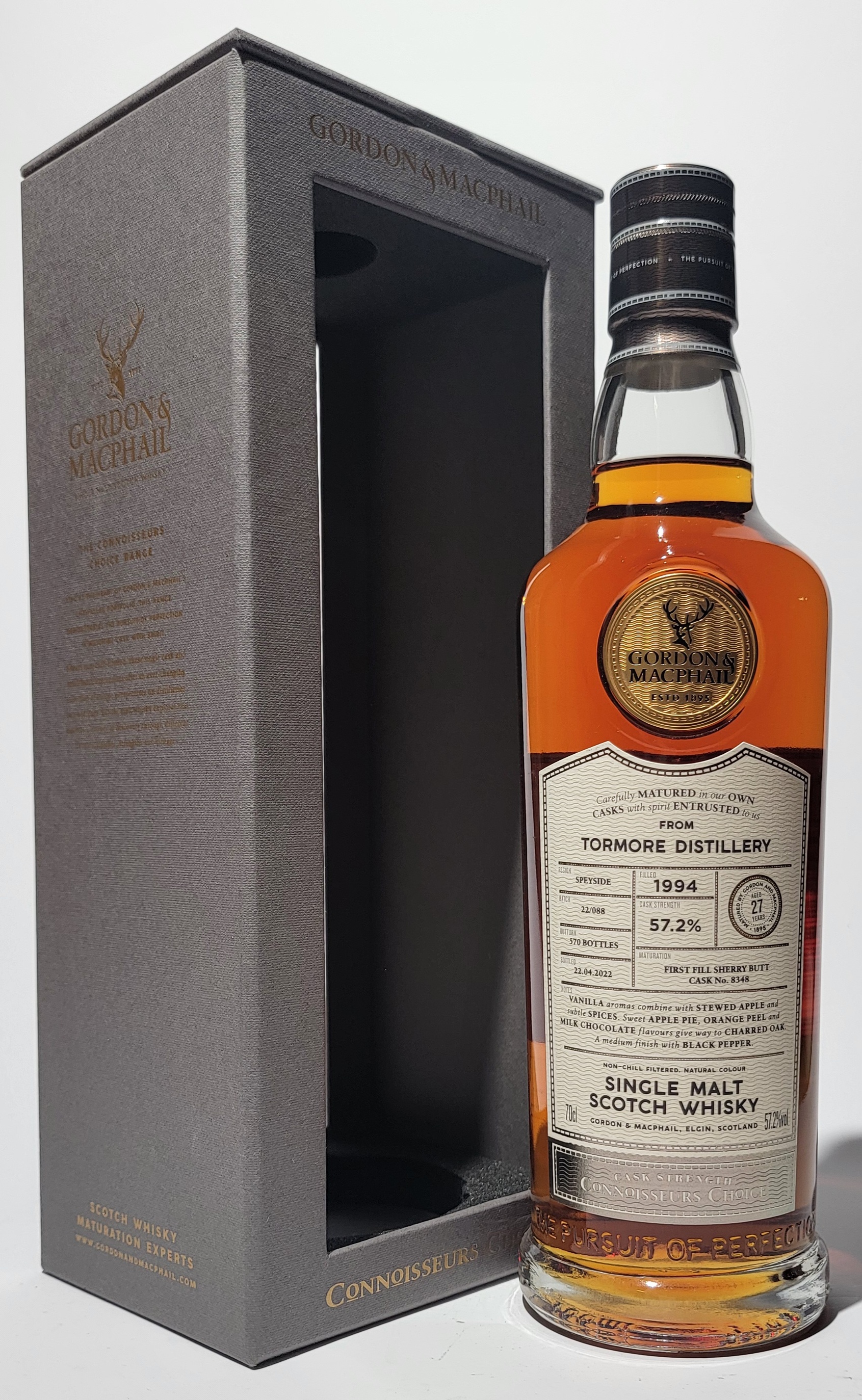 Gordon & MacPhail 'Connoisseurs Choice' Tormore 1994 27 Years Old