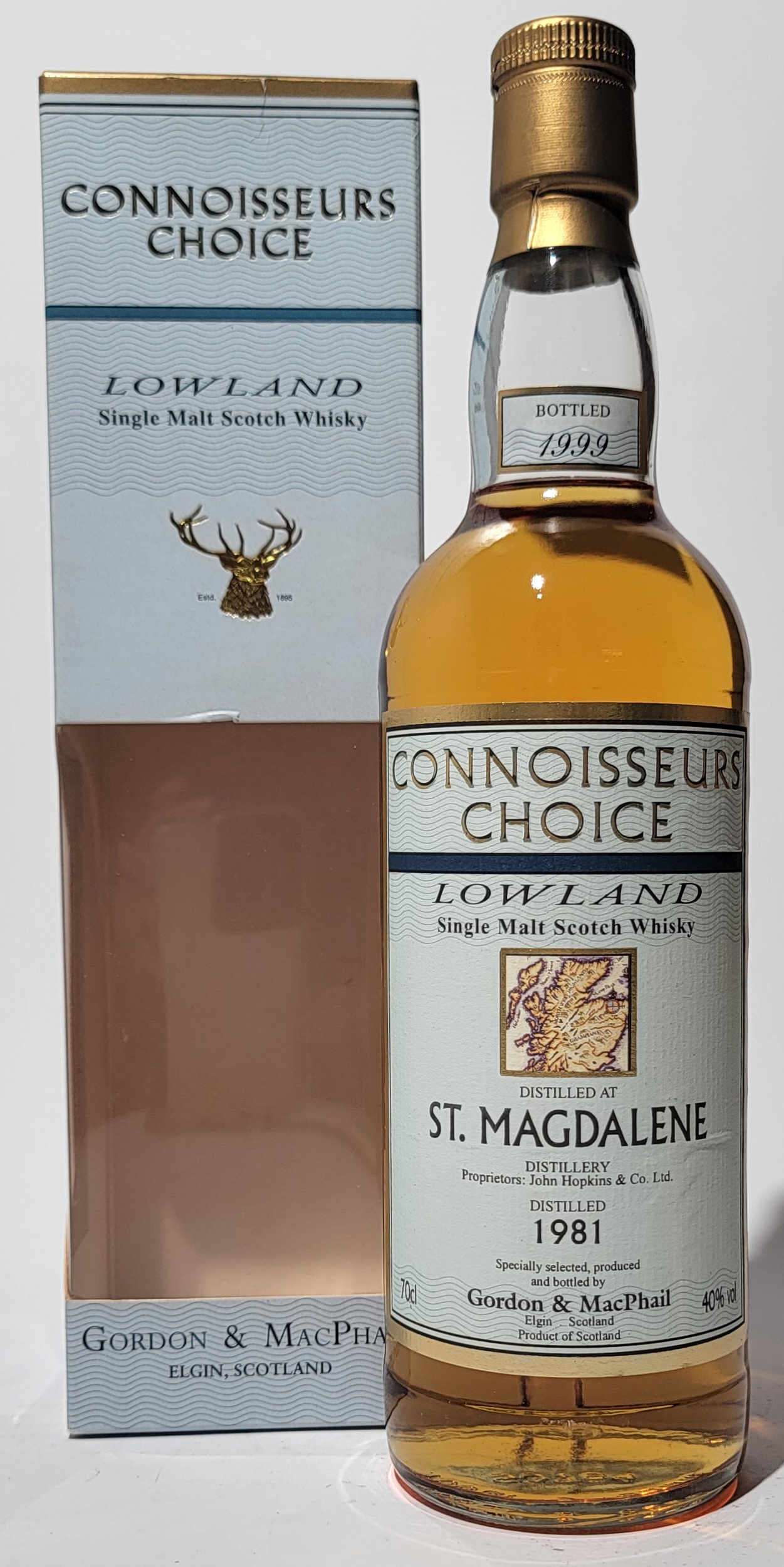 Gordon & MacPhail 'Connoisseurs Choice' St. Magdalene 1981 18 Years Old