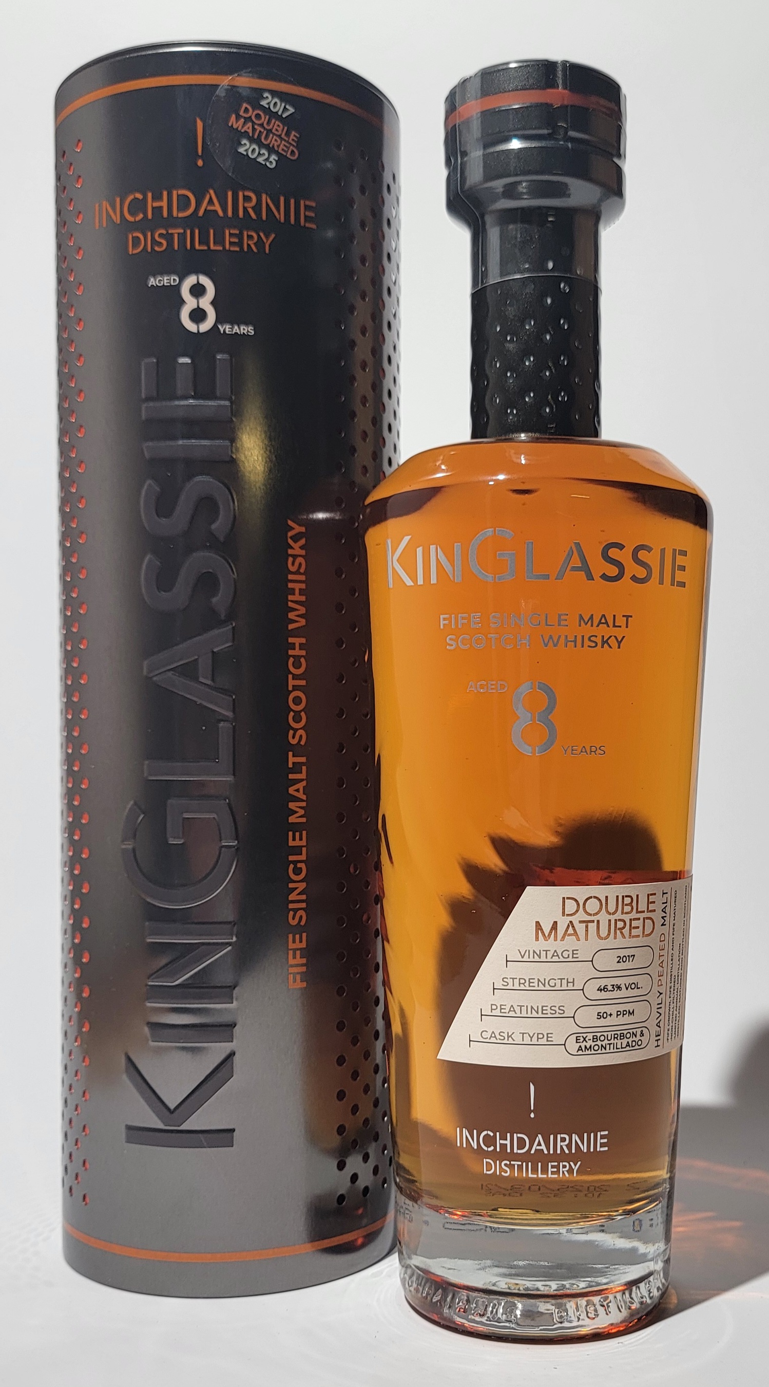 KinGlassie 8 Years Old 'Double Matured' Single Malt 