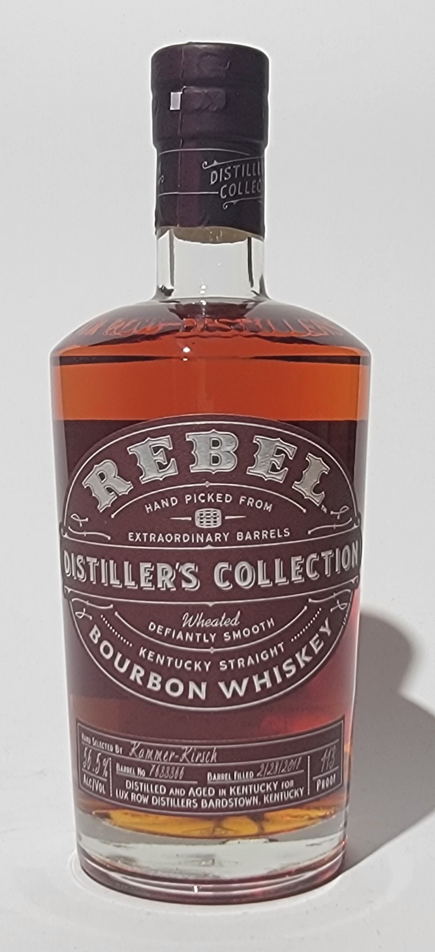 Rebel Distillers Collection Kentucky Straight Bourbon Whiskey
