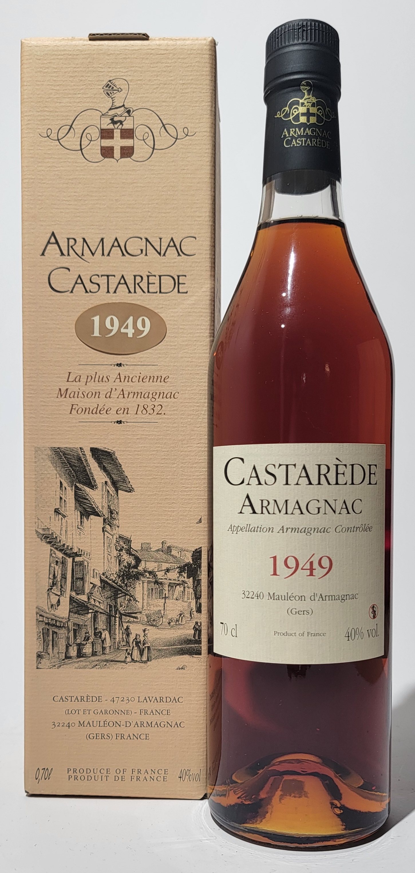 Armagnac Castarede 1949