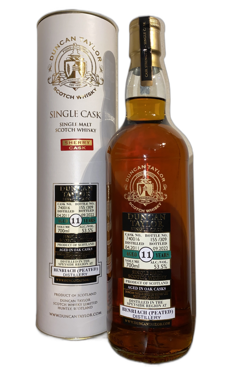 Duncan Taylor 'Single Cask' Benriach 2011 11 Years Old