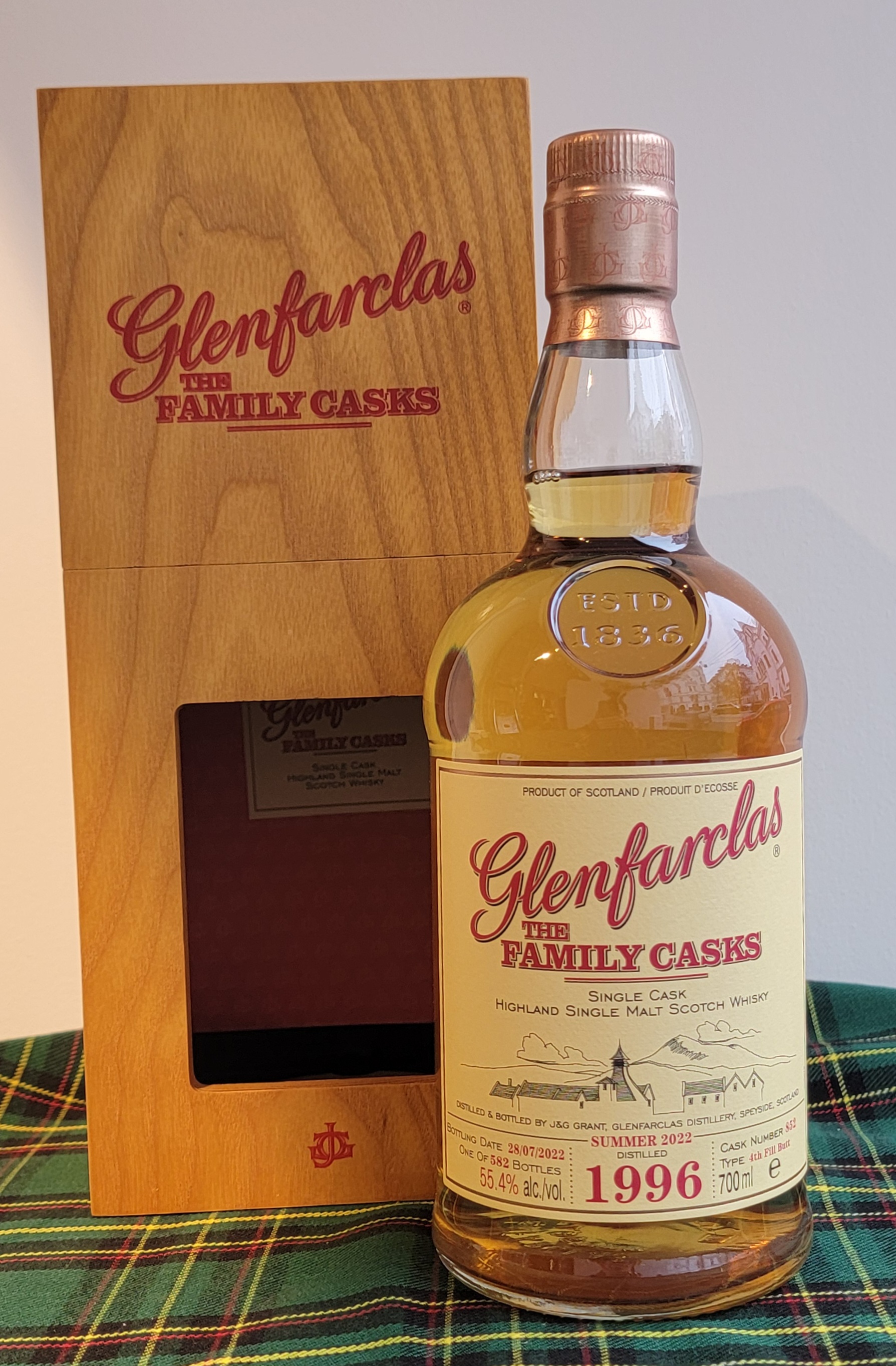 Glenfarclas Family Cask 1996 