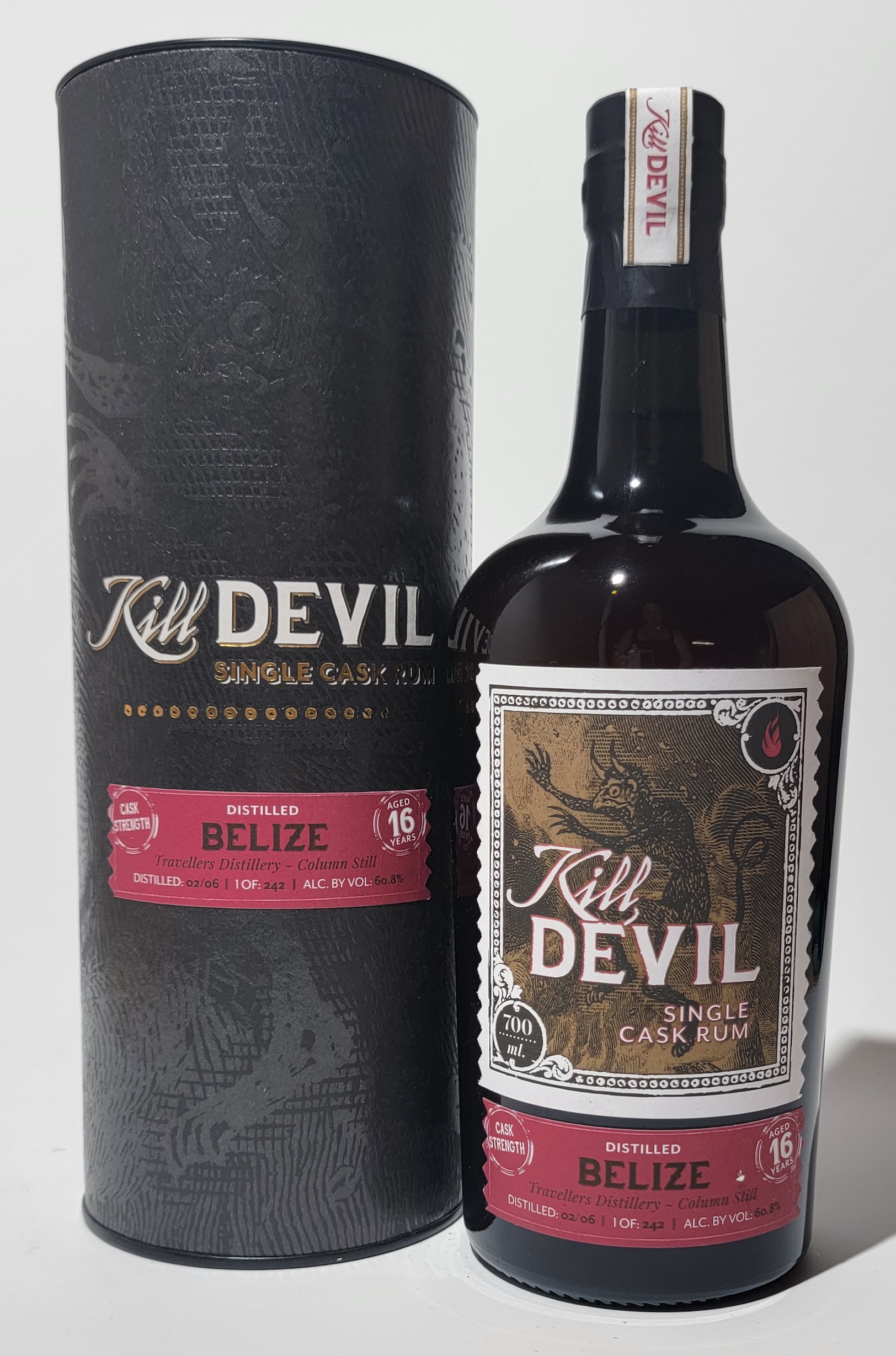 Kill Devil Belize Travellers 16 Years Old