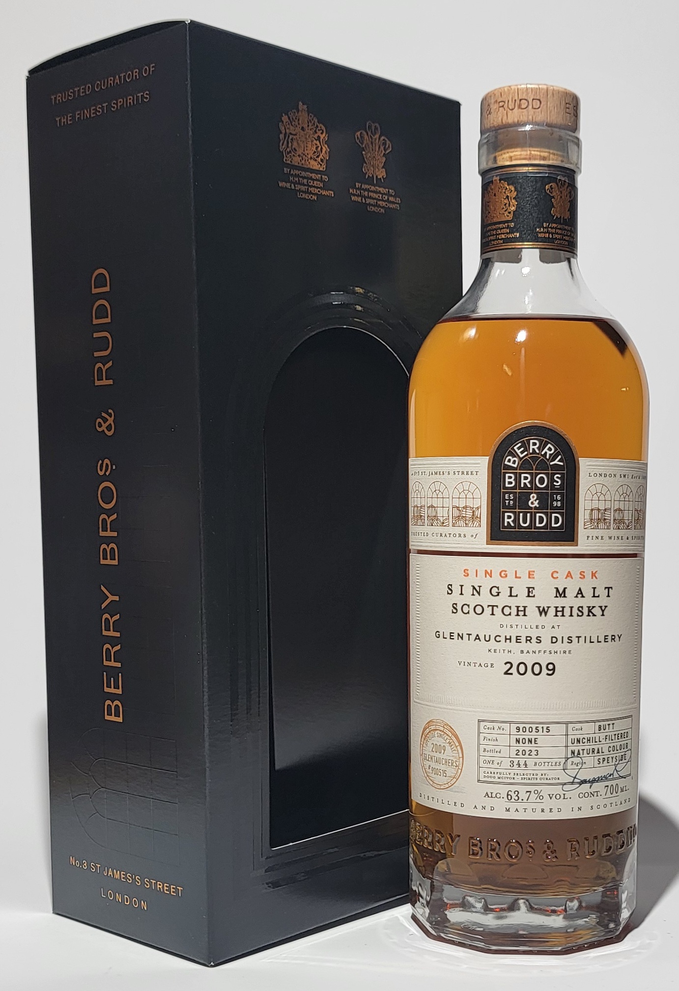 Berry Bros. & Rudd Glentauchers 2009 14 Years Old  Berry Bros. & Rudd Glentauchers 2009 14 Years Old