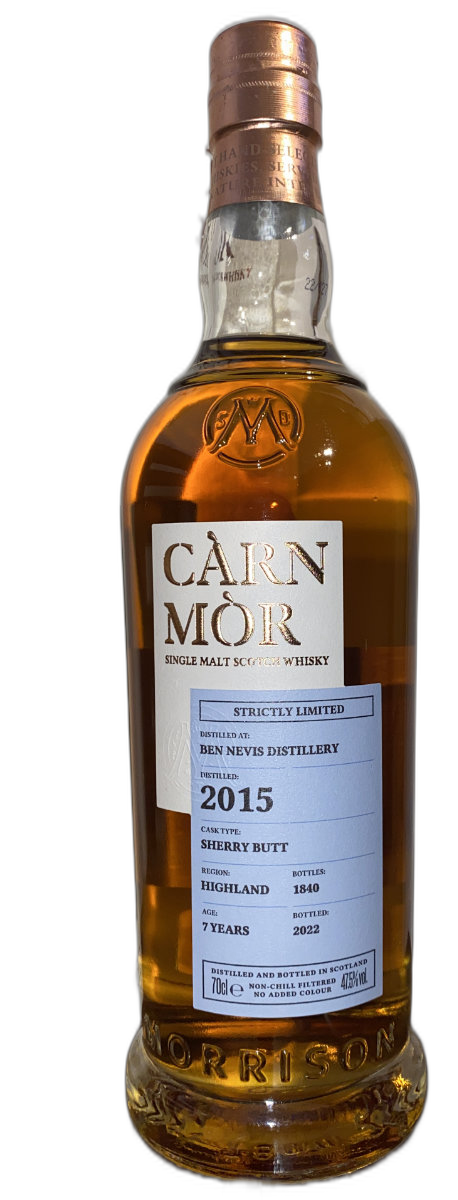 Carn Mor 'Strictly Limited' Ben Nevis 2015 7 Years Old