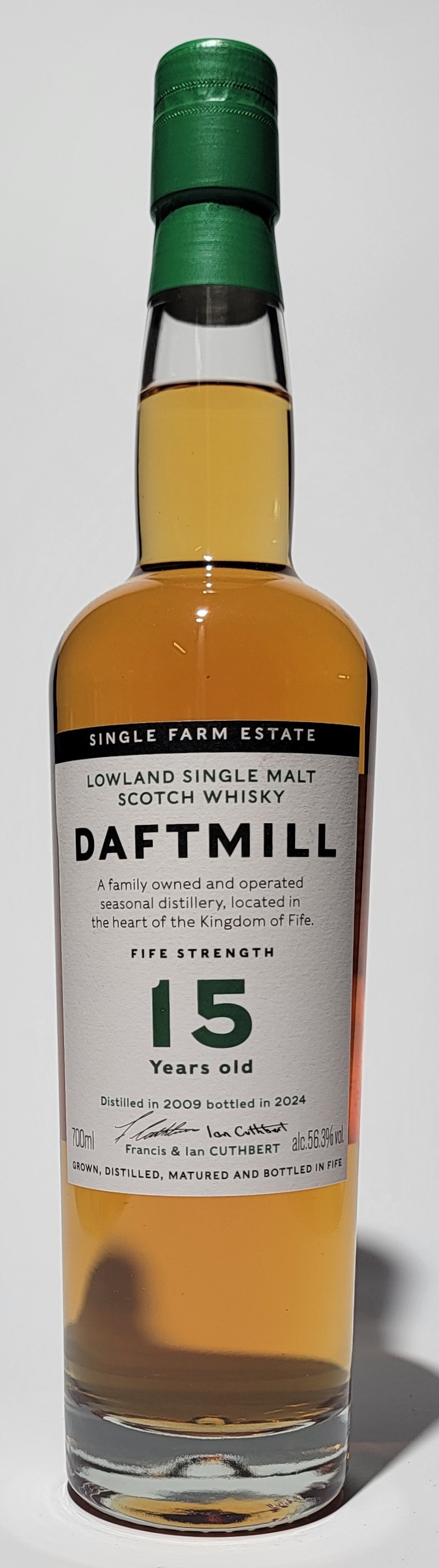 Daftmill 'Fife Strength' 15 Years Old