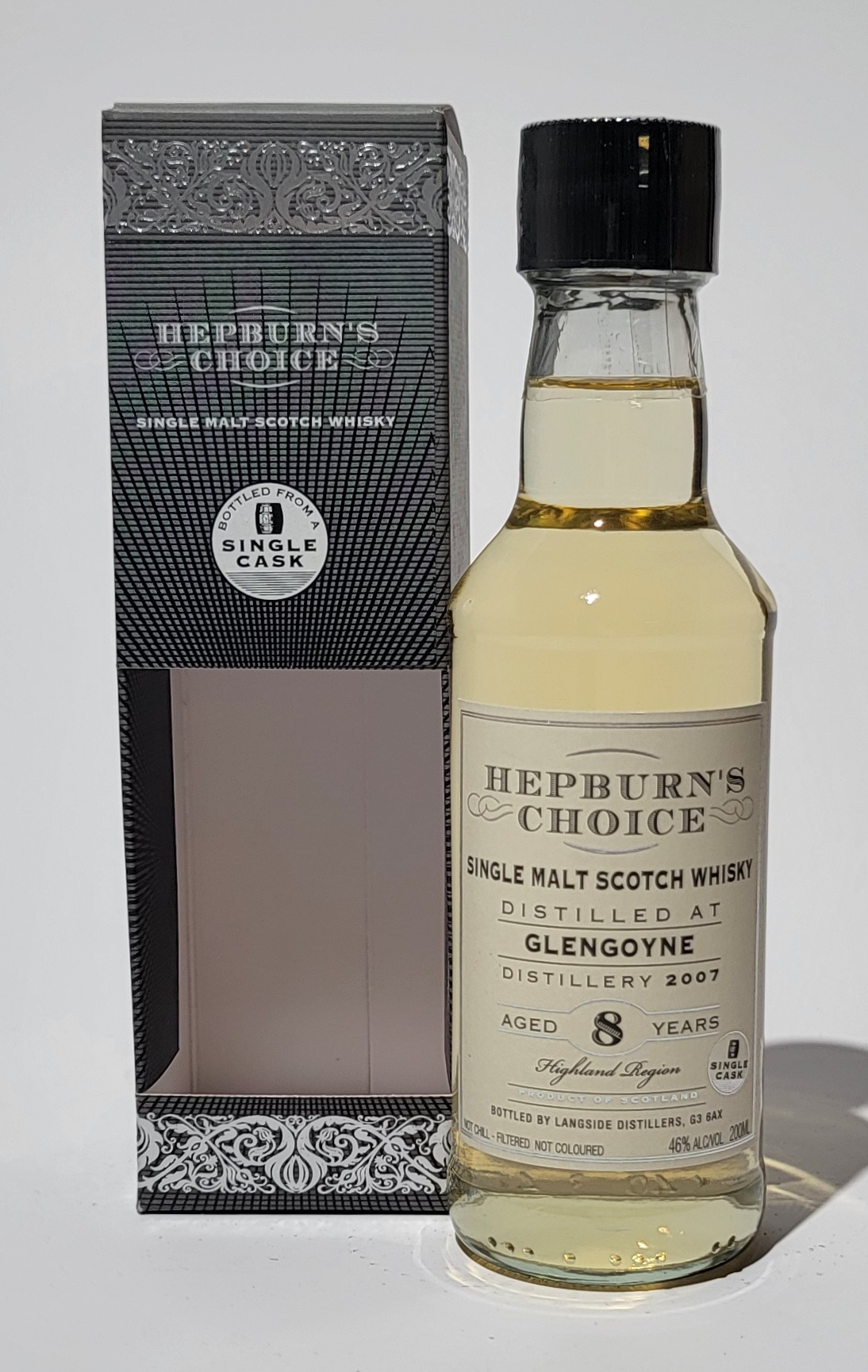 Hunter Laing 'Hepburn's Choice' Glengoyne 8 Years Old - Mini