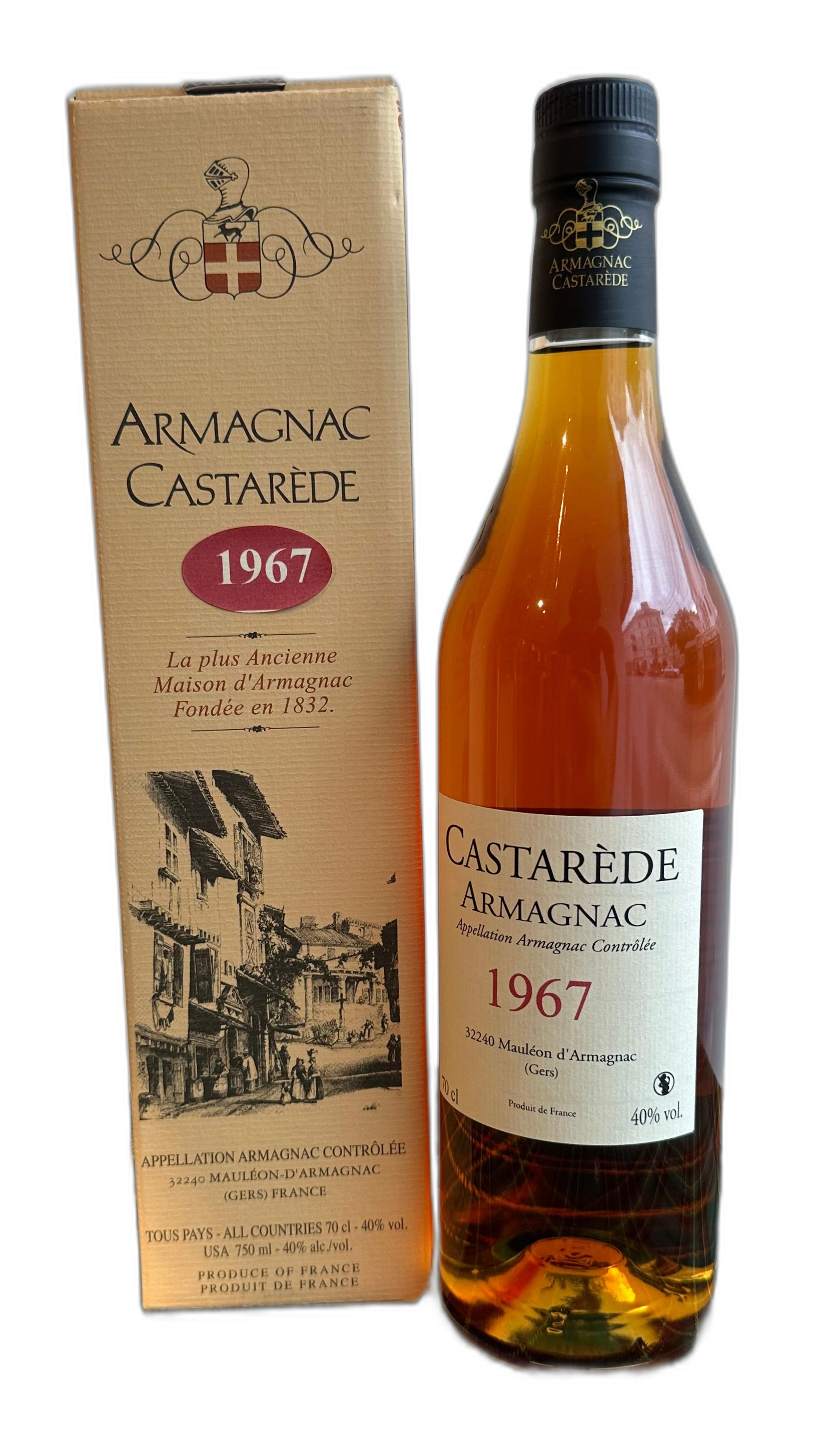 Armagnac Castarede 1967