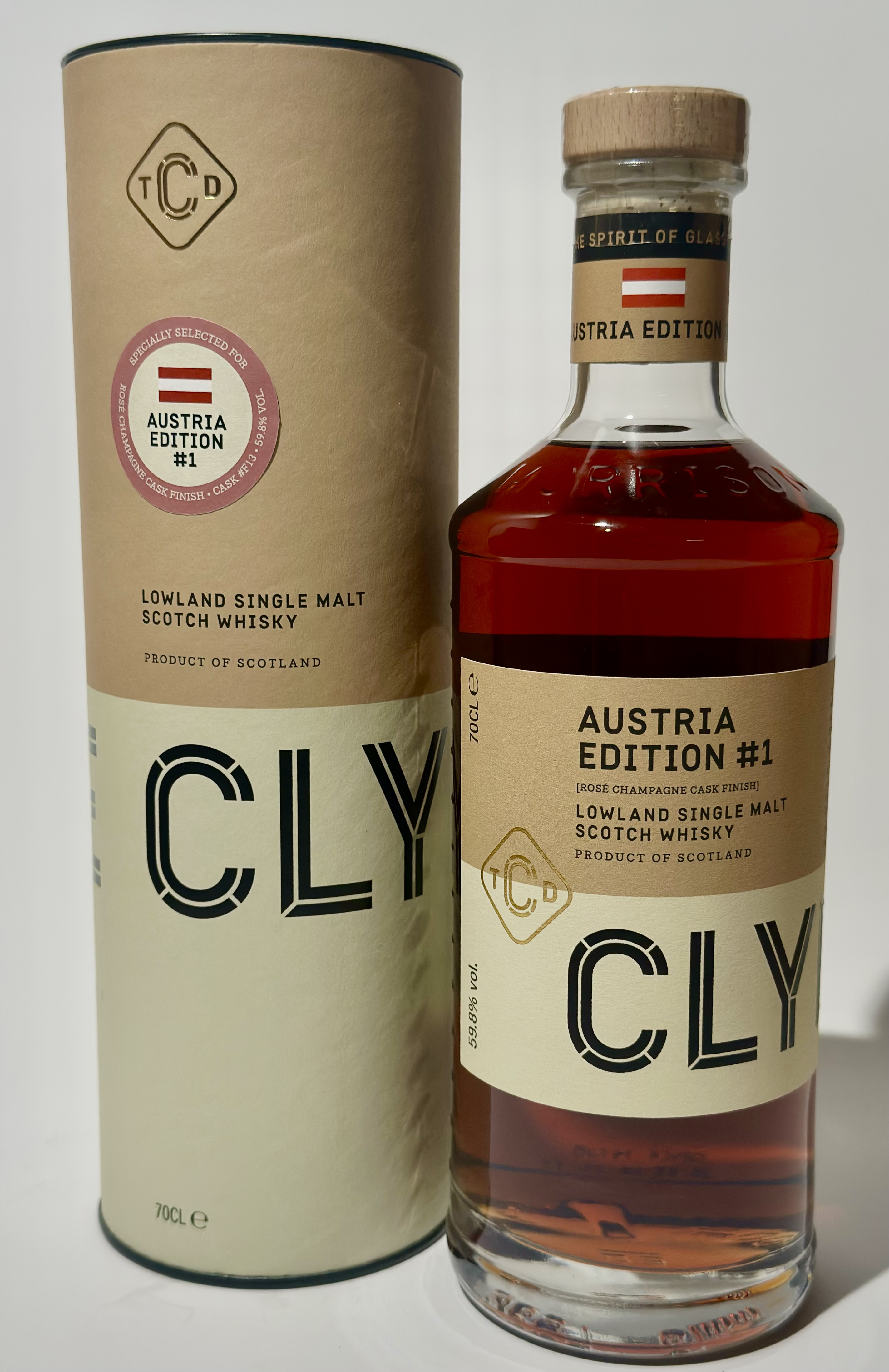 Clydeside Austria Edition #1 Rosé Champagne Cask Finish
