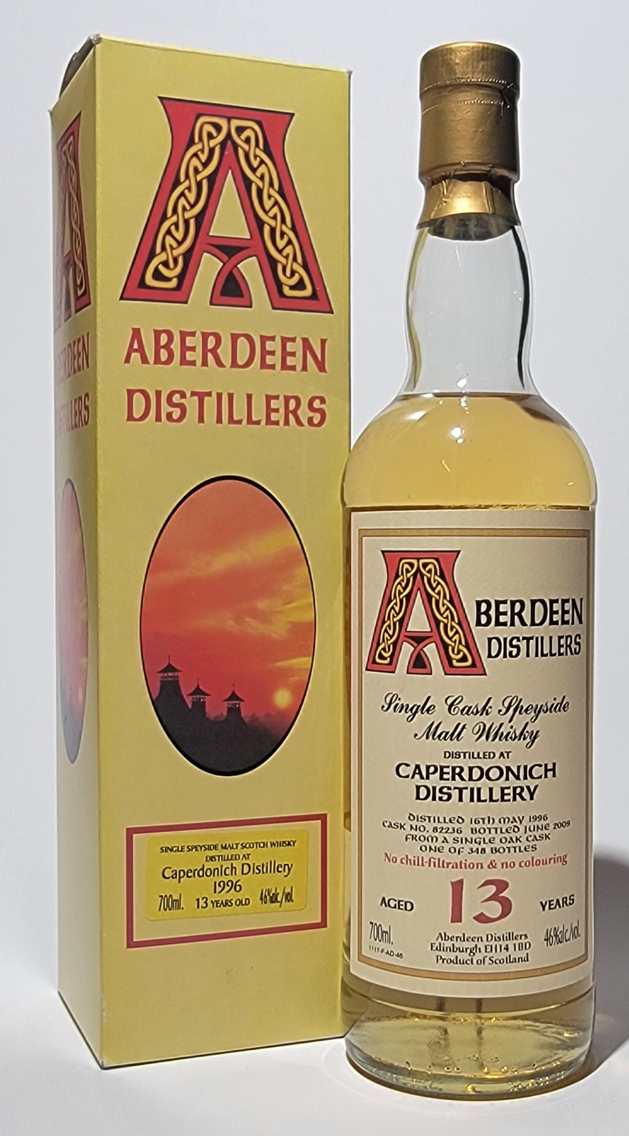 Aberdeen Distillers Caperdonich 1996 13 Years Old