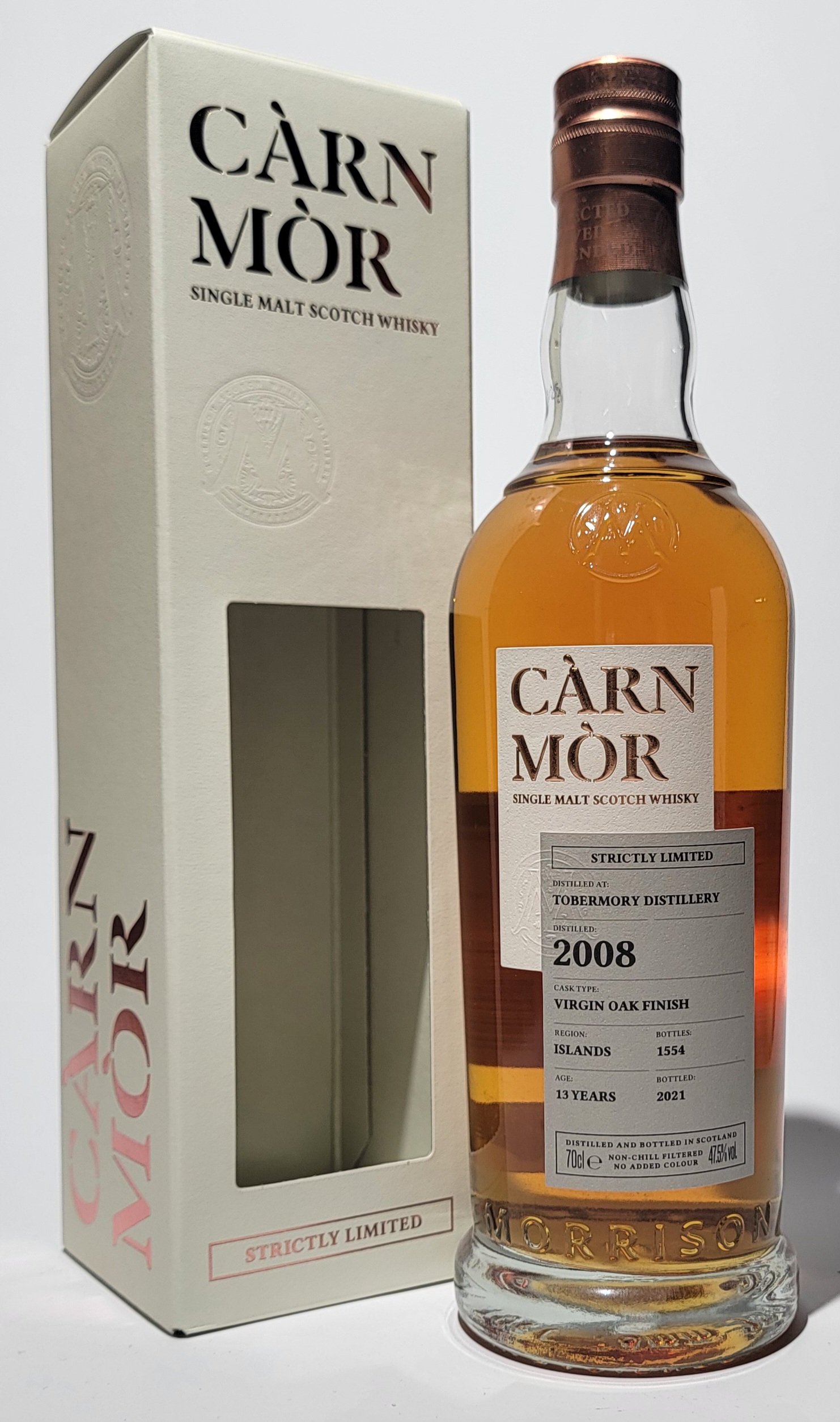 Carn Mor 'Strictly Limited' Tobermory 2008 13 Years Old
