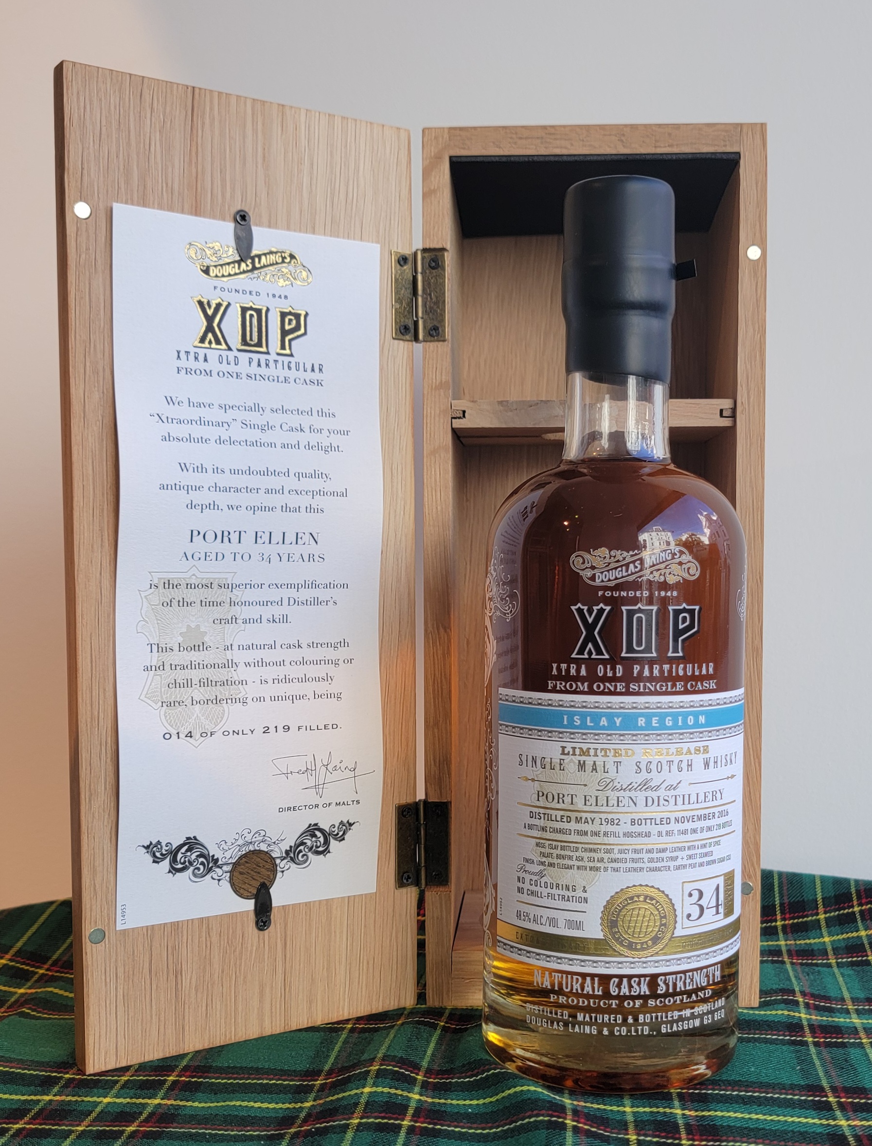 Douglas Laing's 'Xtra Old Particular' Port Ellen 1982 34 Years Old