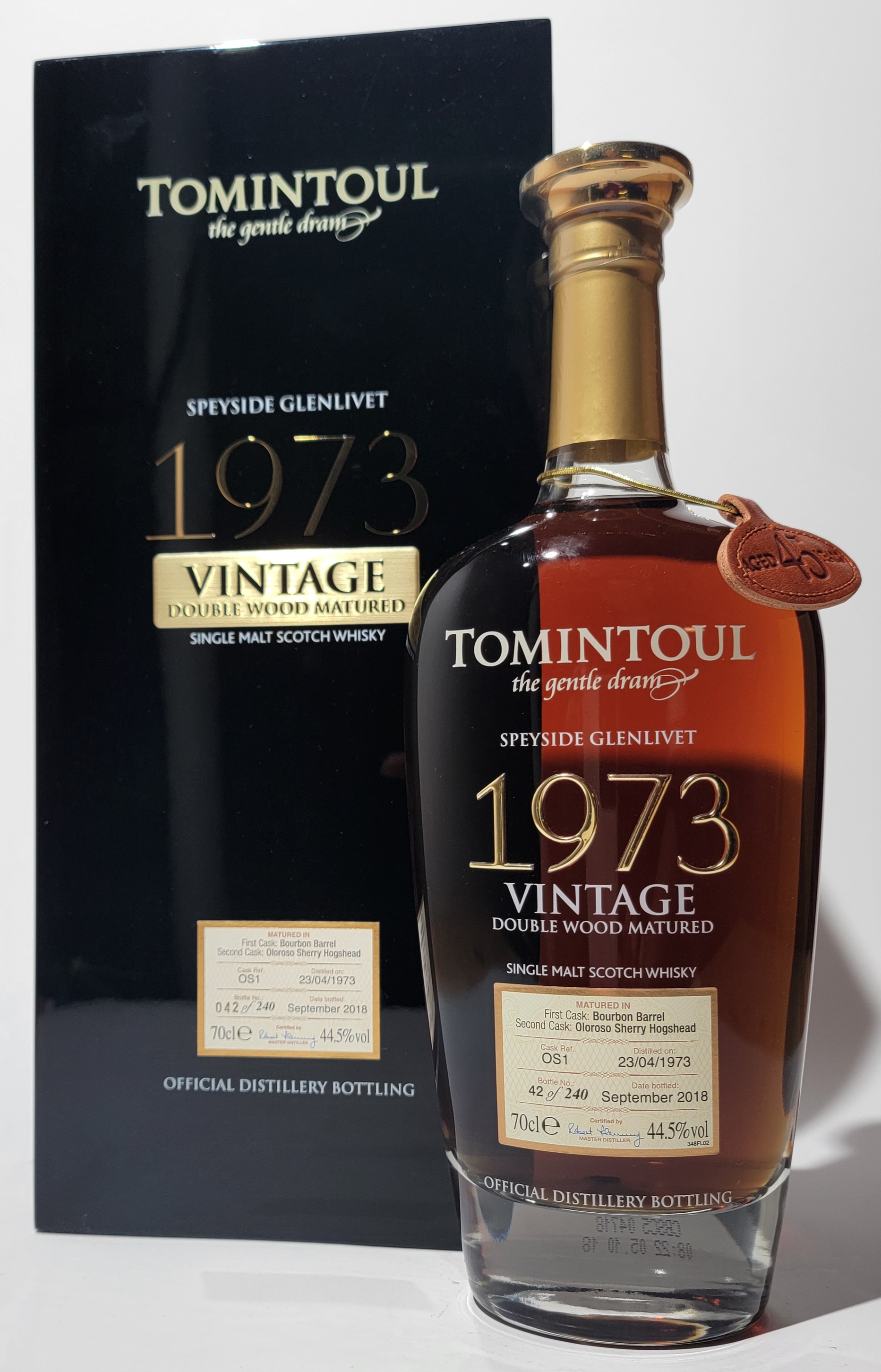 Tomintoul Vintage 1973 45 Years Old Tomintoul Vintage 1973 45 Years Old