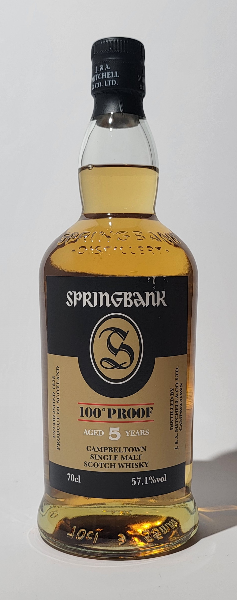 Springbank 5y 100 Proof