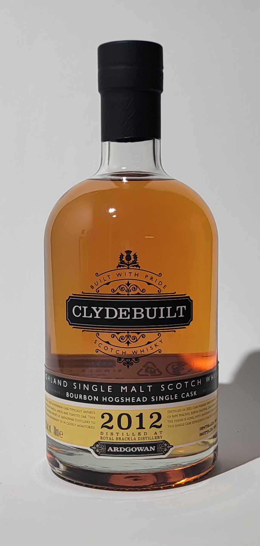 Ardgowan Distillery 'Clydebuilt' Royal Brackla 13 Years Old