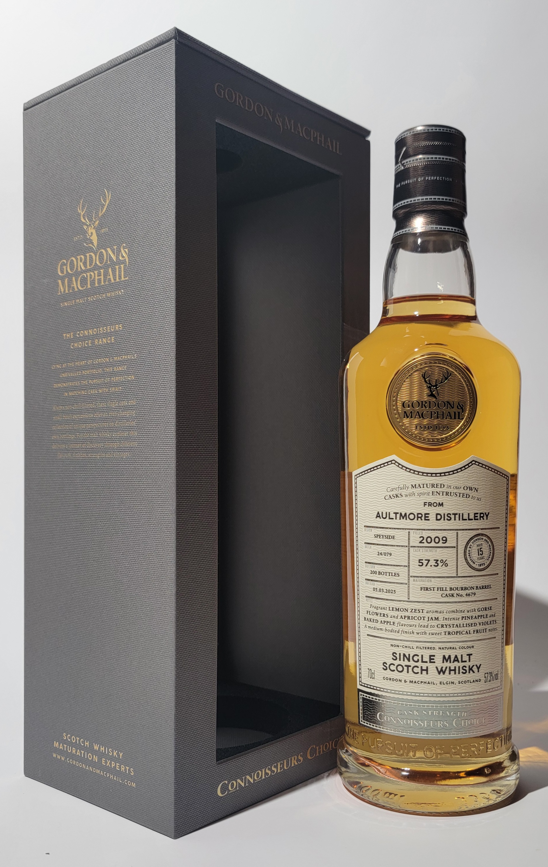 Gordon & MacPhail 'Connoisseurs Choice' Aultmore 2009 15 Years Old