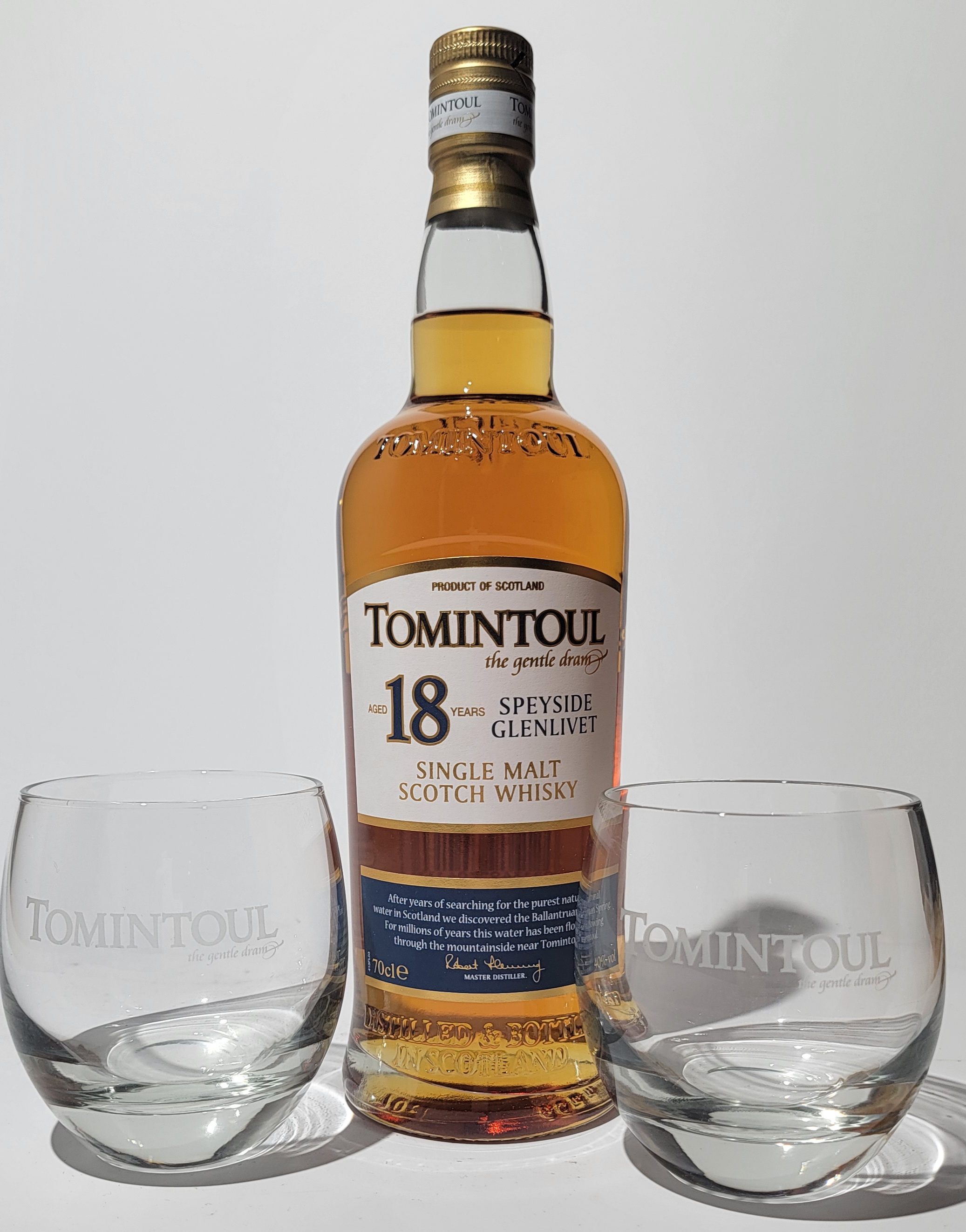 Tomintoul 18 Years Old Gift Pack
