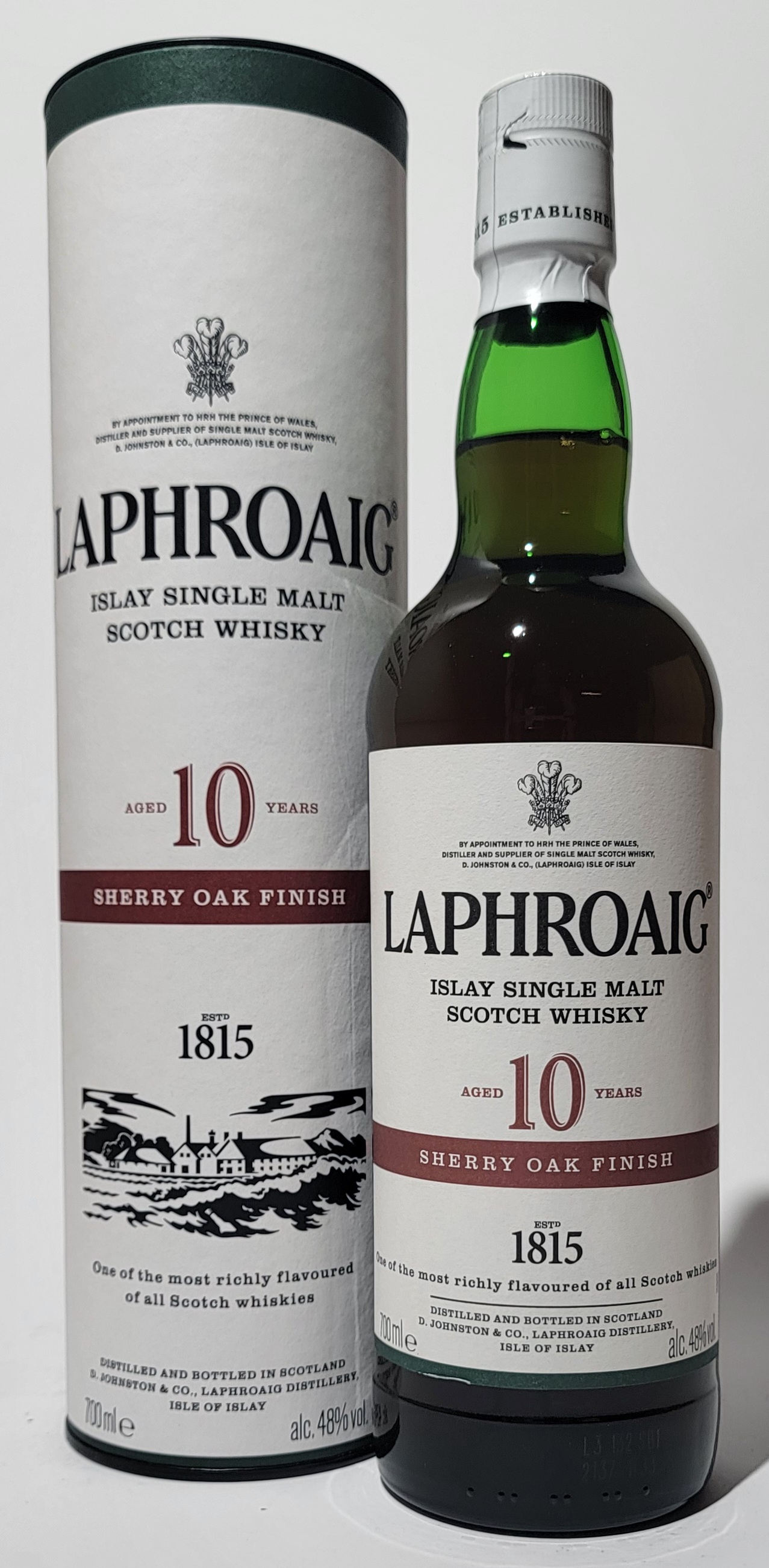 Laphroaig 10 Years Old - Sherry Oak Cask Finish