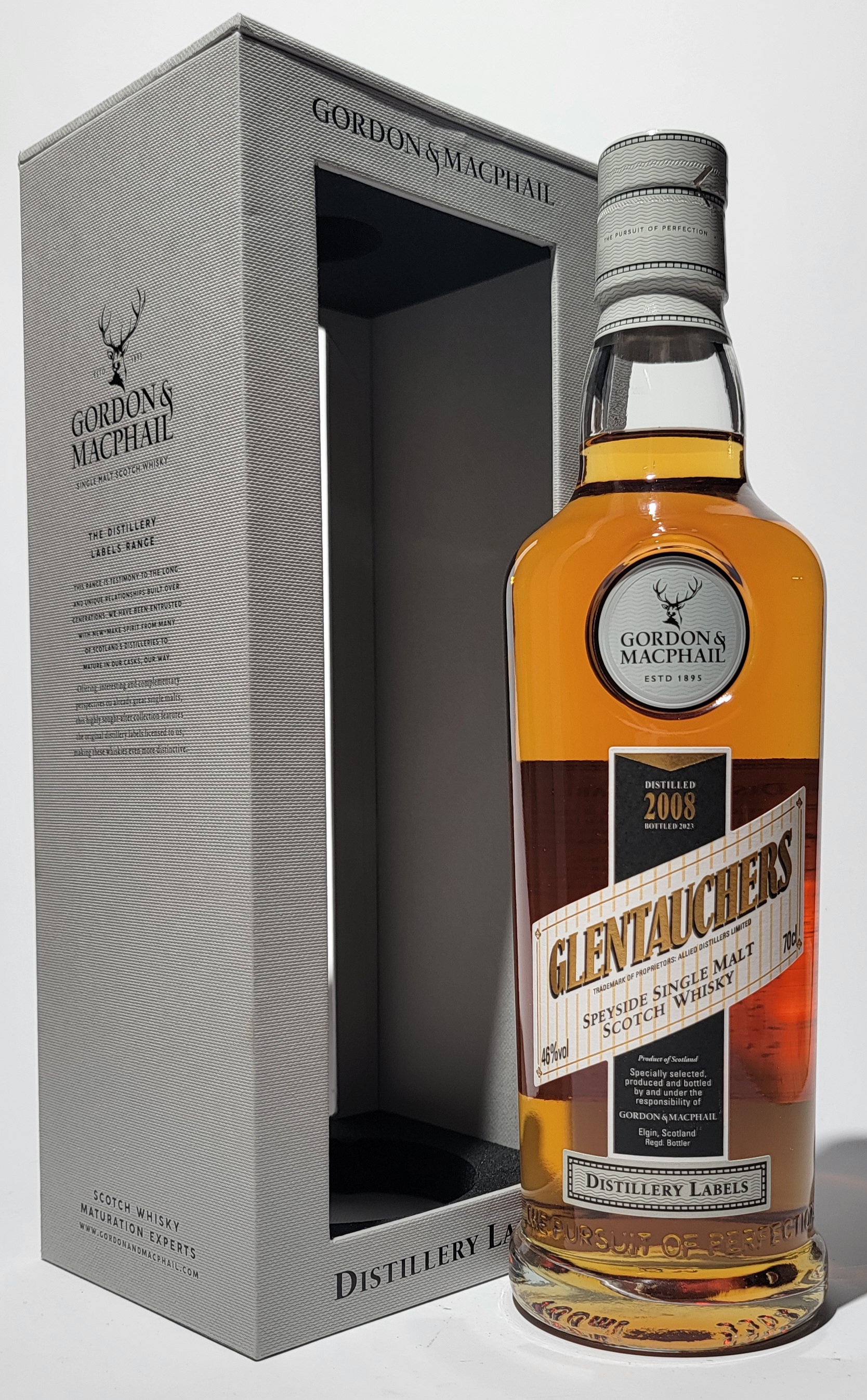 Gordon & MacPhail 'Distillery Labels' Glentauchers 2008  Gordon & MacPhail 'Distillery Labels' Glentauchers 2008