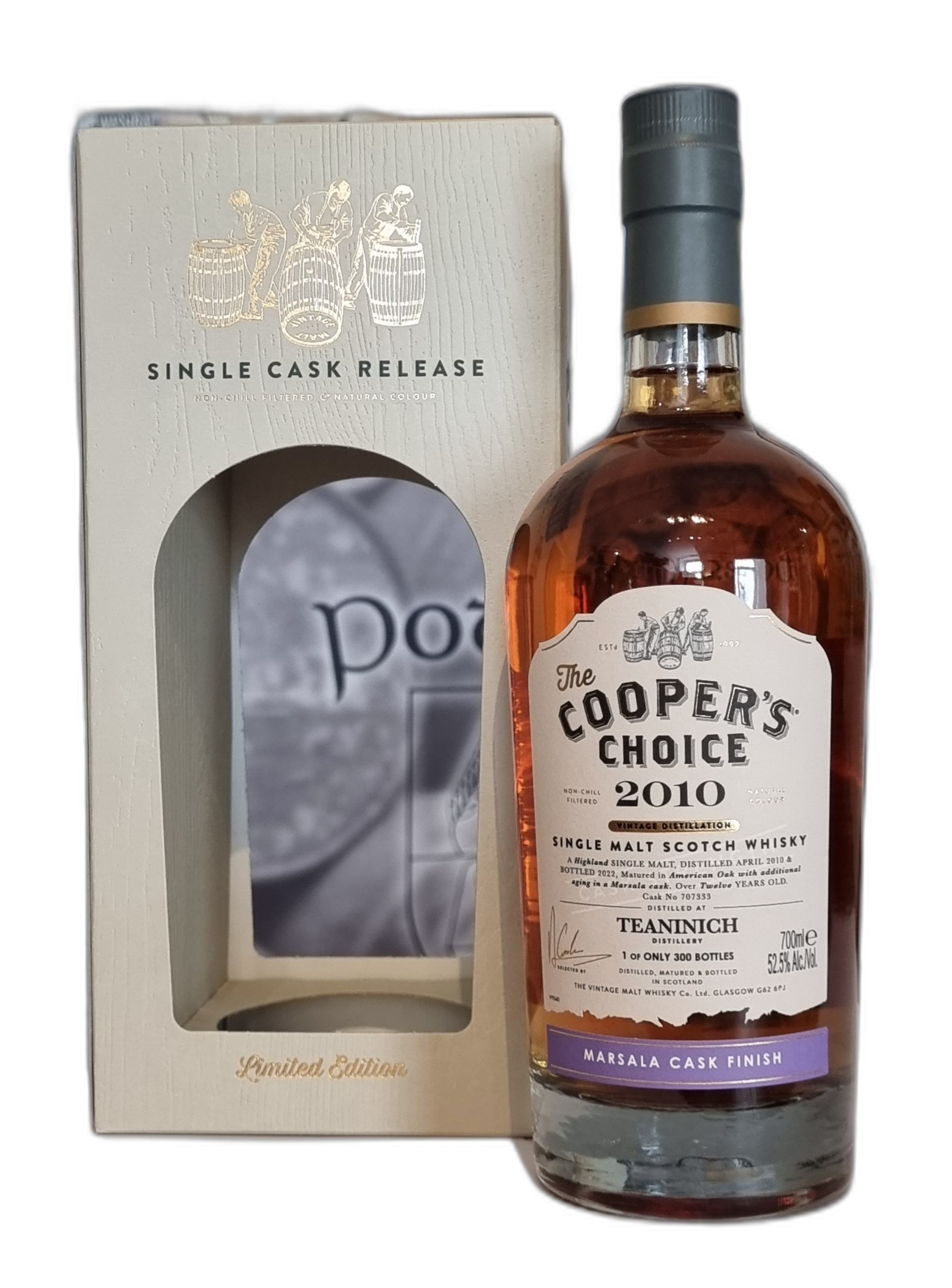 The Cooper's Choice Teaninich 2010 12 Years Old