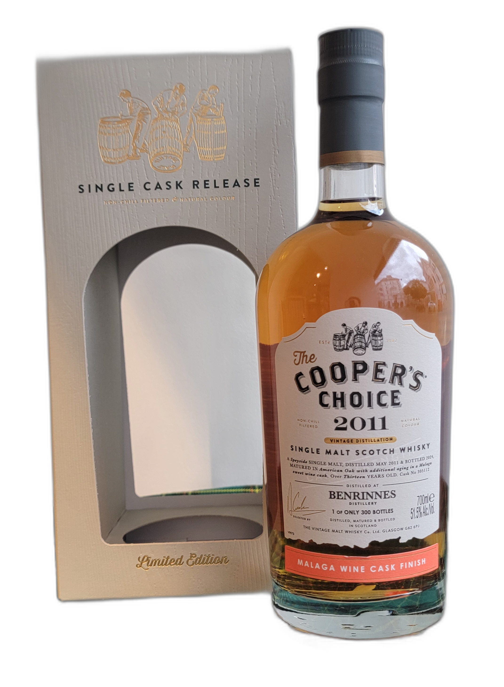The Cooper's Choice Benrinnes 2011 13 Years Old