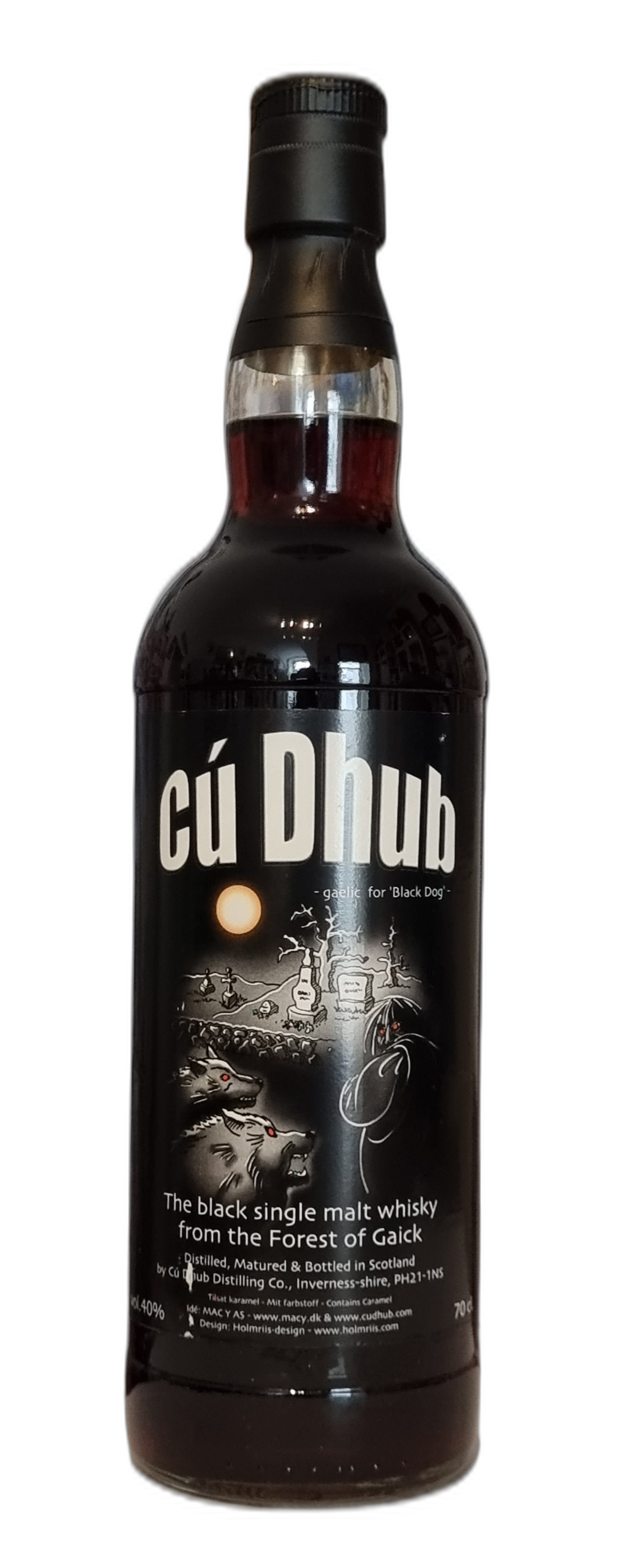 Cu Dhub - Black Single Malt Whisky