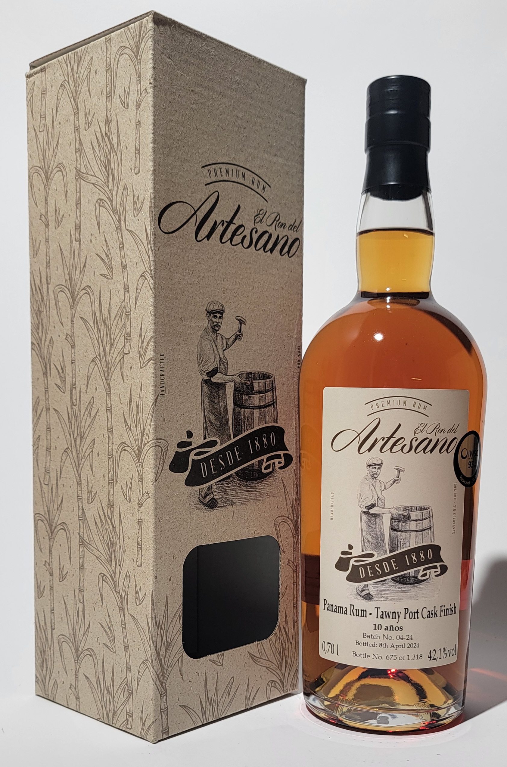 El Ron del Artesano 10 Years Old - Tawny Port Cask Finish