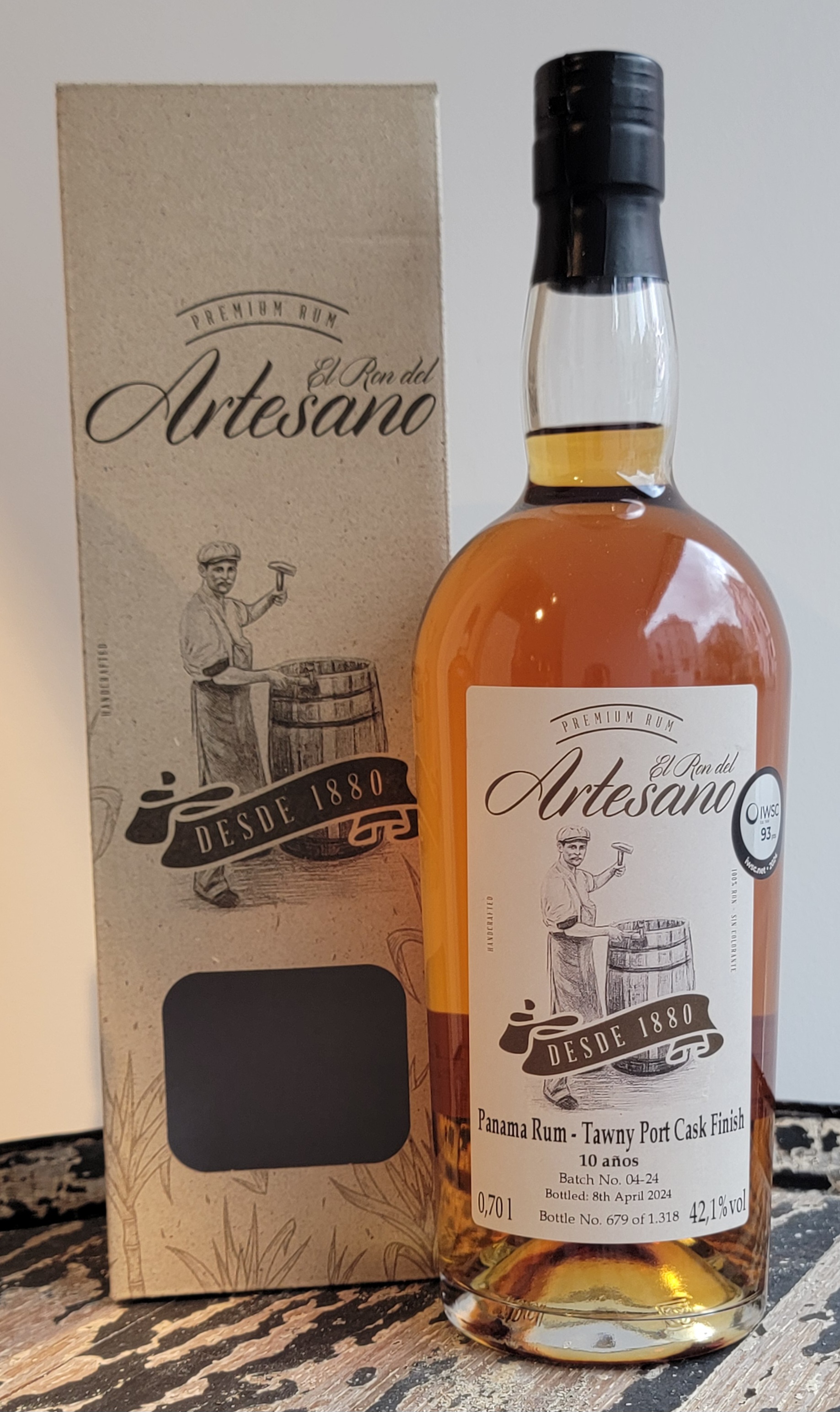 El Ron del Artesano  Tawny Port Cask Finish 10yo