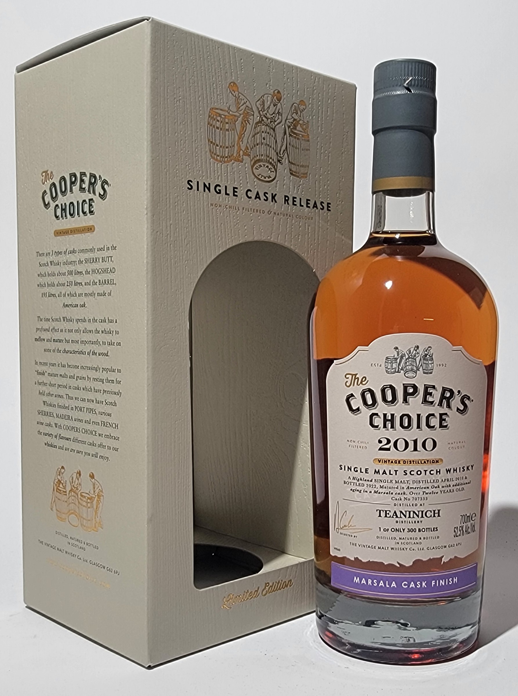The Cooper's Choice Teaninich 2010 12 Years Old