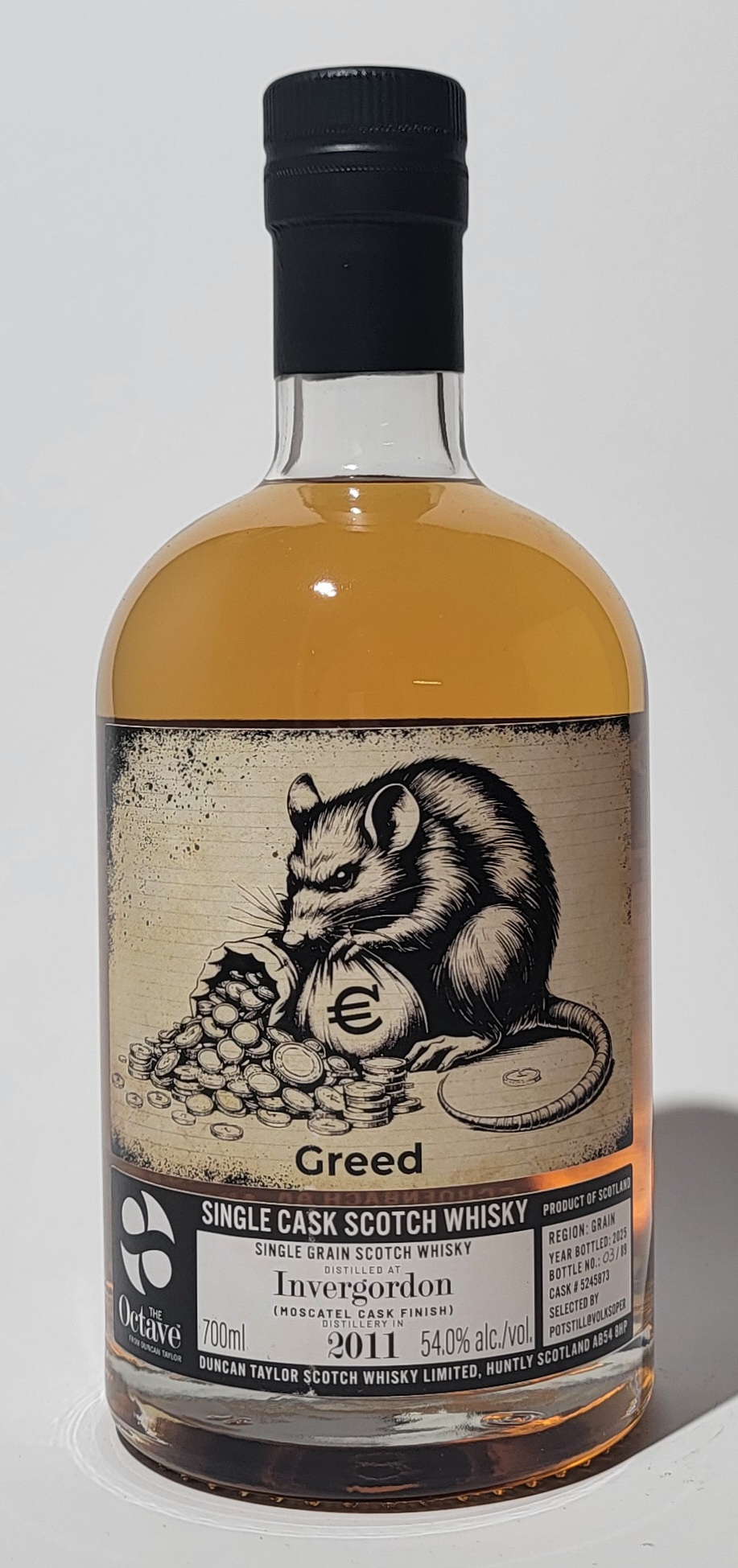 Duncan Taylor 'The Seven Deadly Sins: Greed' Invergordon 2011 14 Years Old