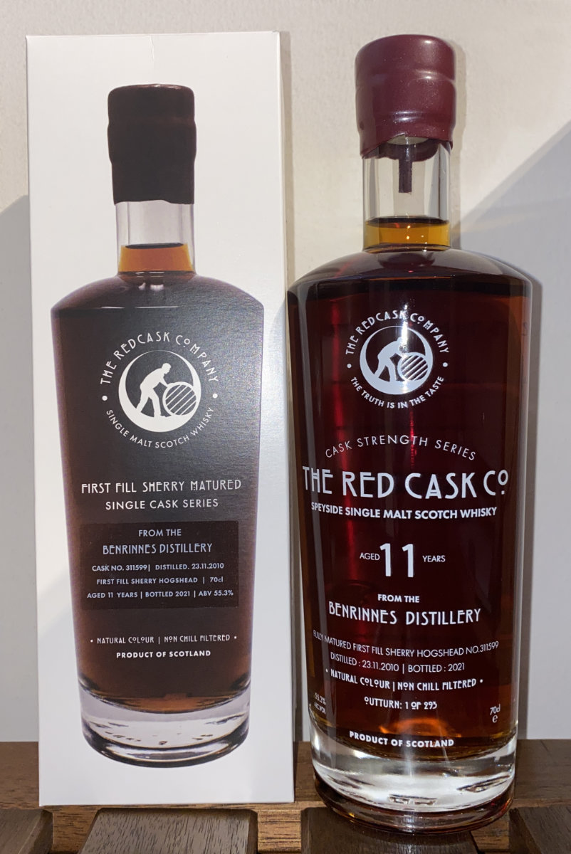 The Red Cask Company Benrinnes 2010 11yo