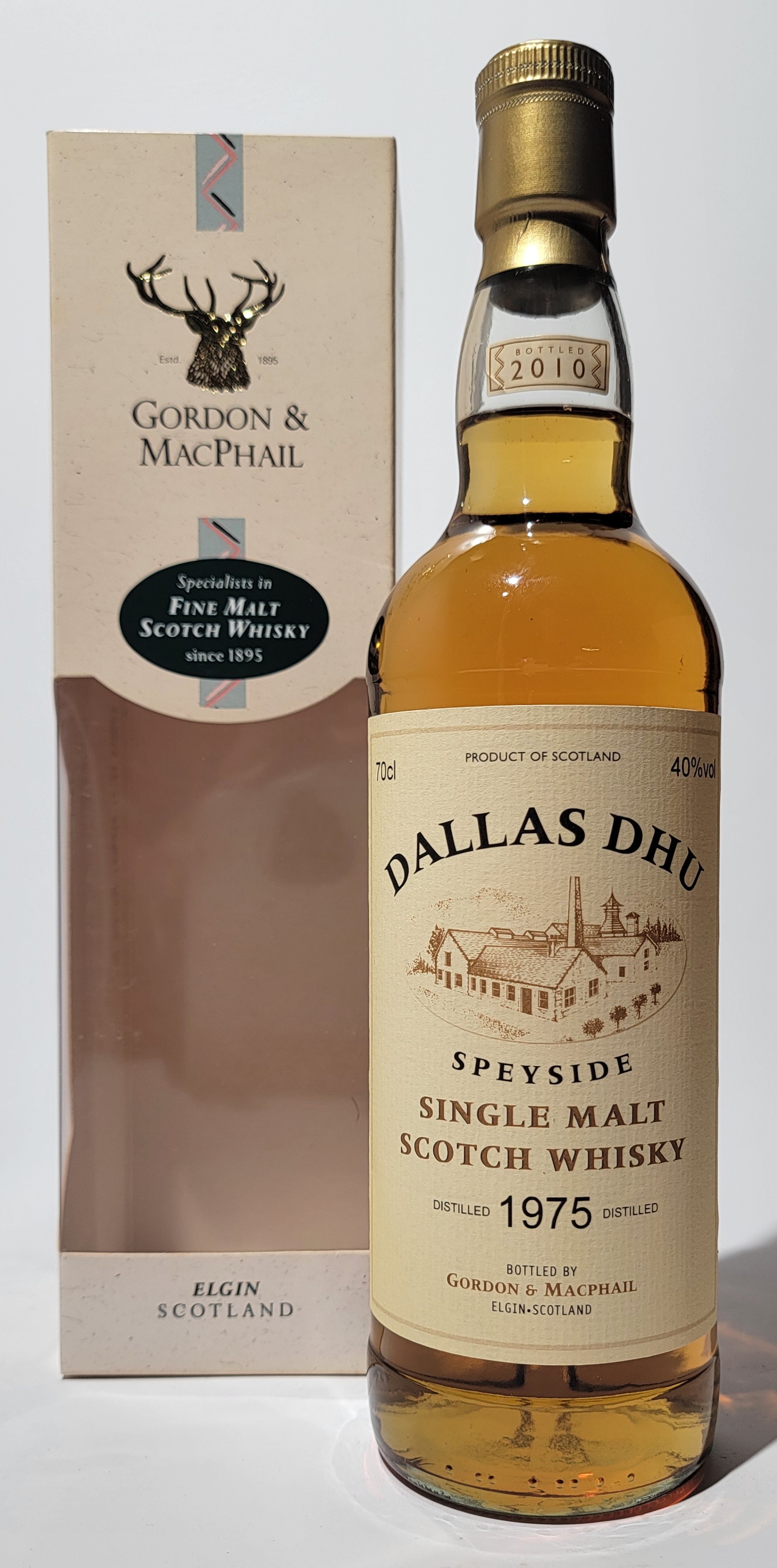 Gordon & MacPhail Dallas Dhu 1975 35 Years Old