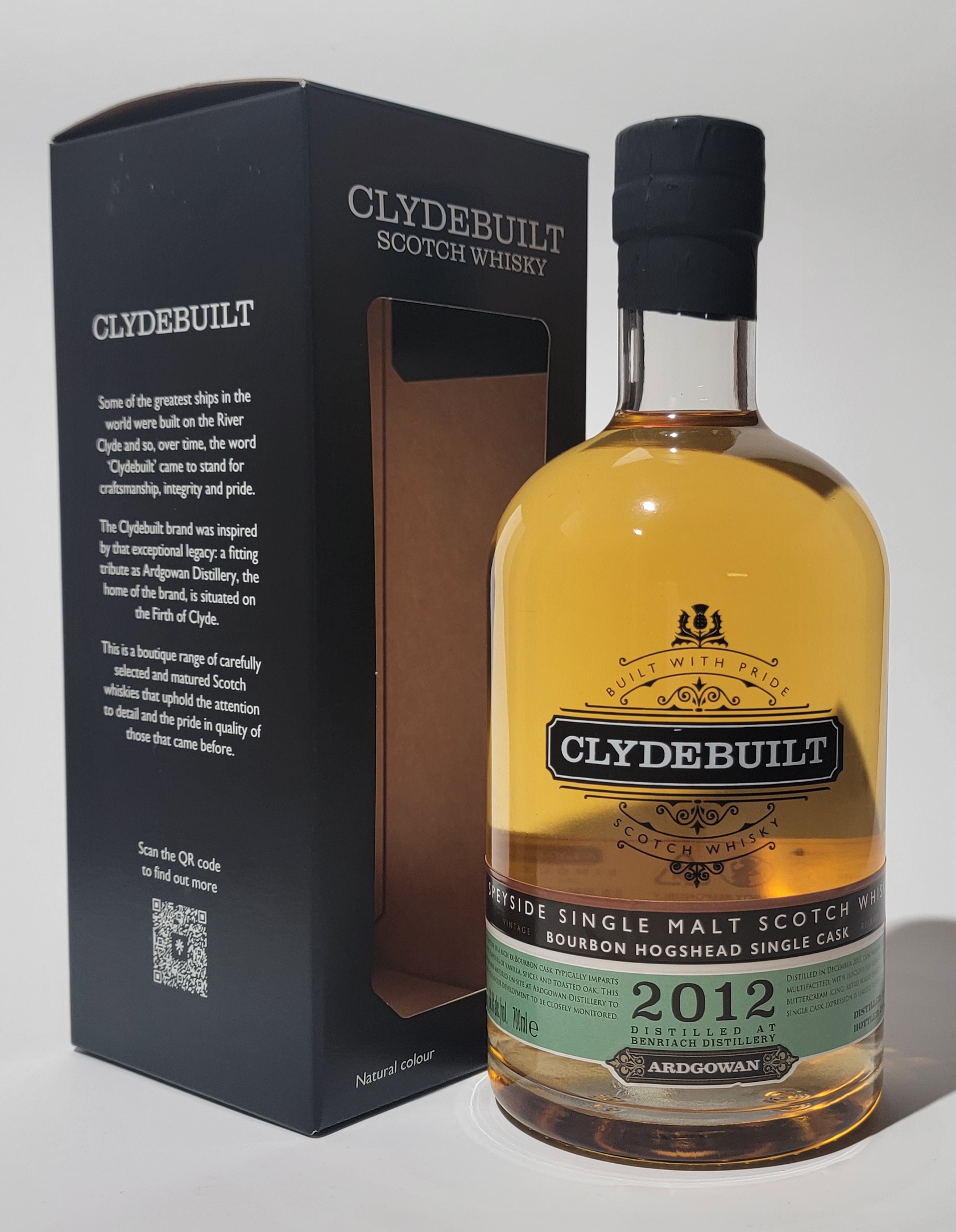 Ardgowan 'Clydebuilt' Benriach 2012 13 Years Old