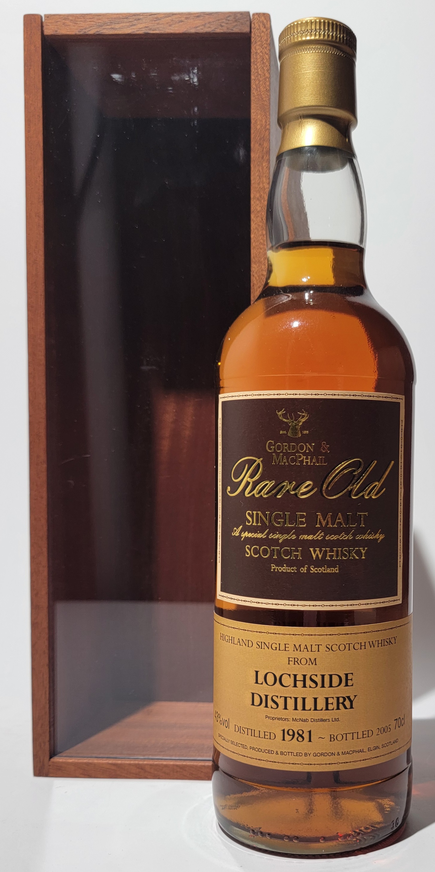Gordon & MacPhail 'Rare Old' Lochside 1981 24 Years Old