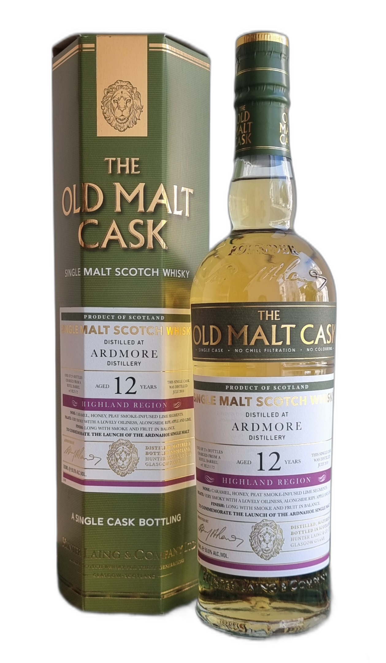 The Old Malt Cask Ardmore 2010 12yo 